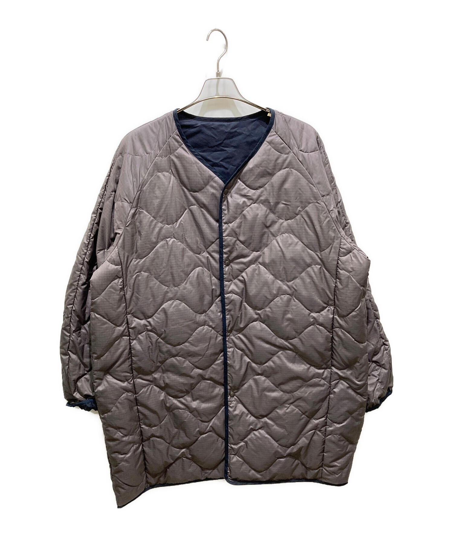 中古・古着通販】nanamica (ナナミカ) Reversible Down Coat グレー 
