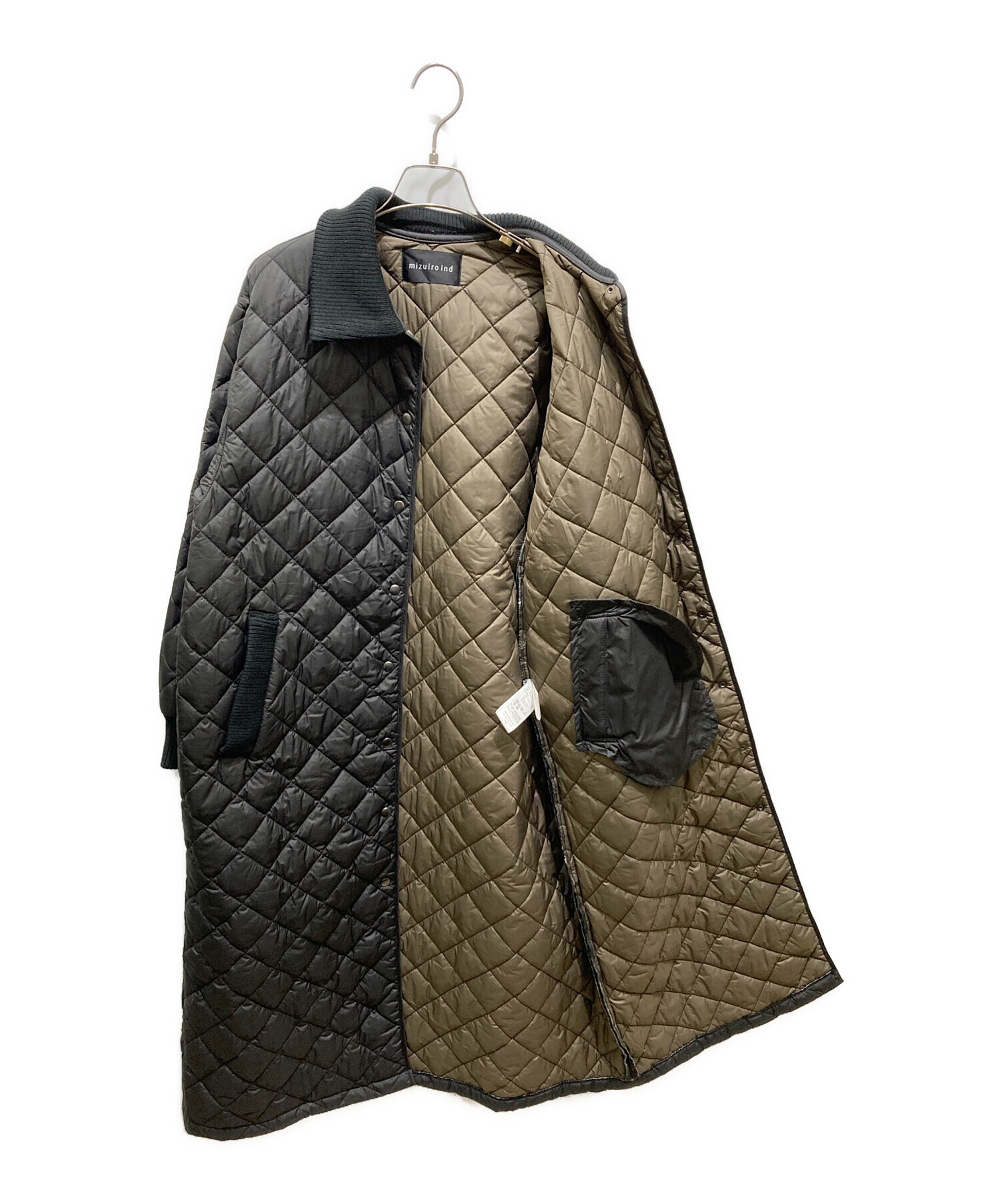 中古・古着通販】mizuiro ind (ミズイロインド) リブカラー