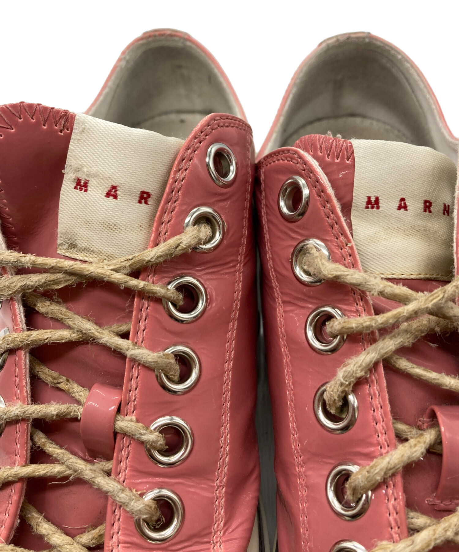 中古・古着通販】MARNI (マルニ) GOOEY SNEAKERS ピンク サイズ:41 