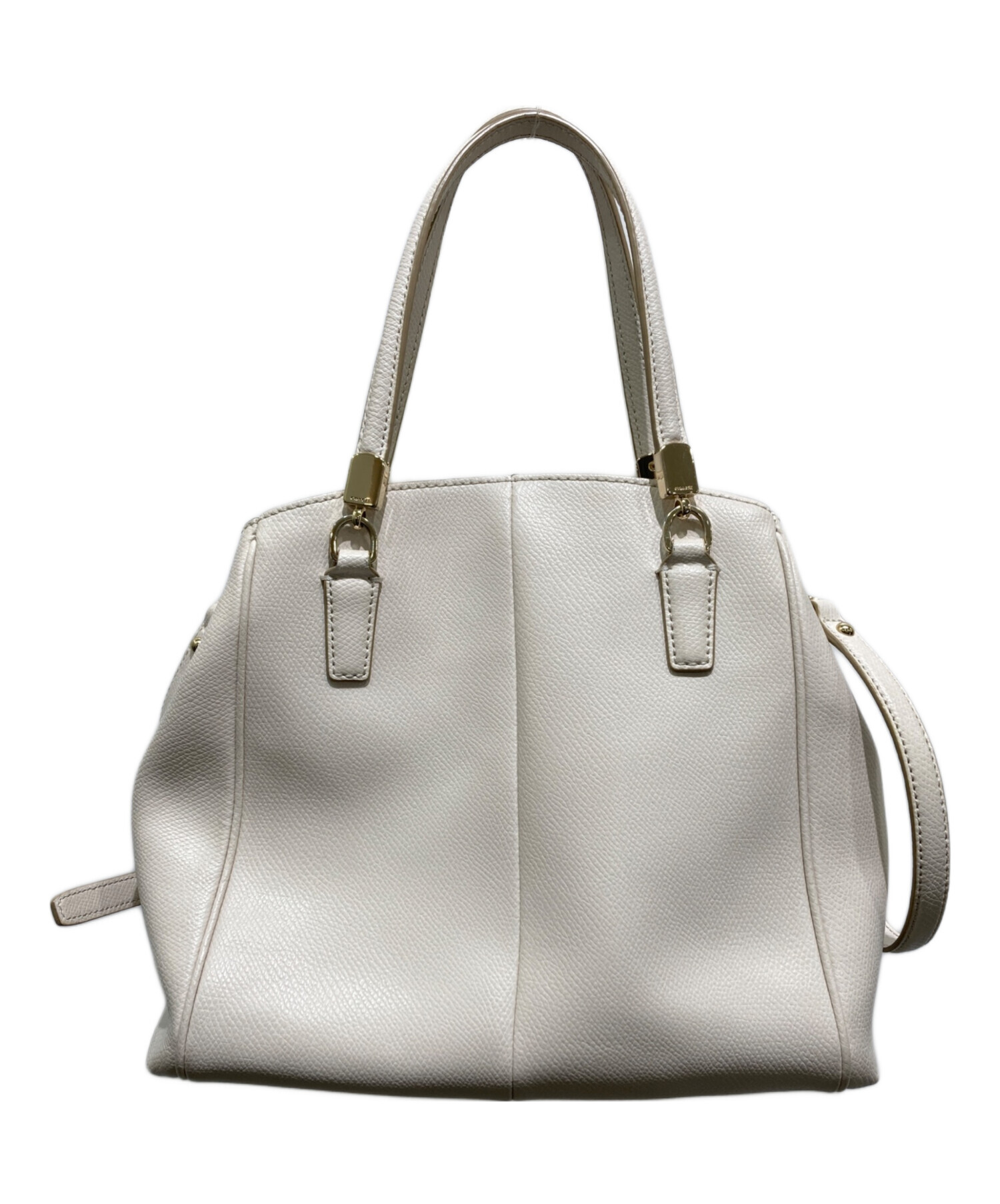 中古・古着通販】COACH (コーチ) 2WAYショルダーバッグ ホワイト 
