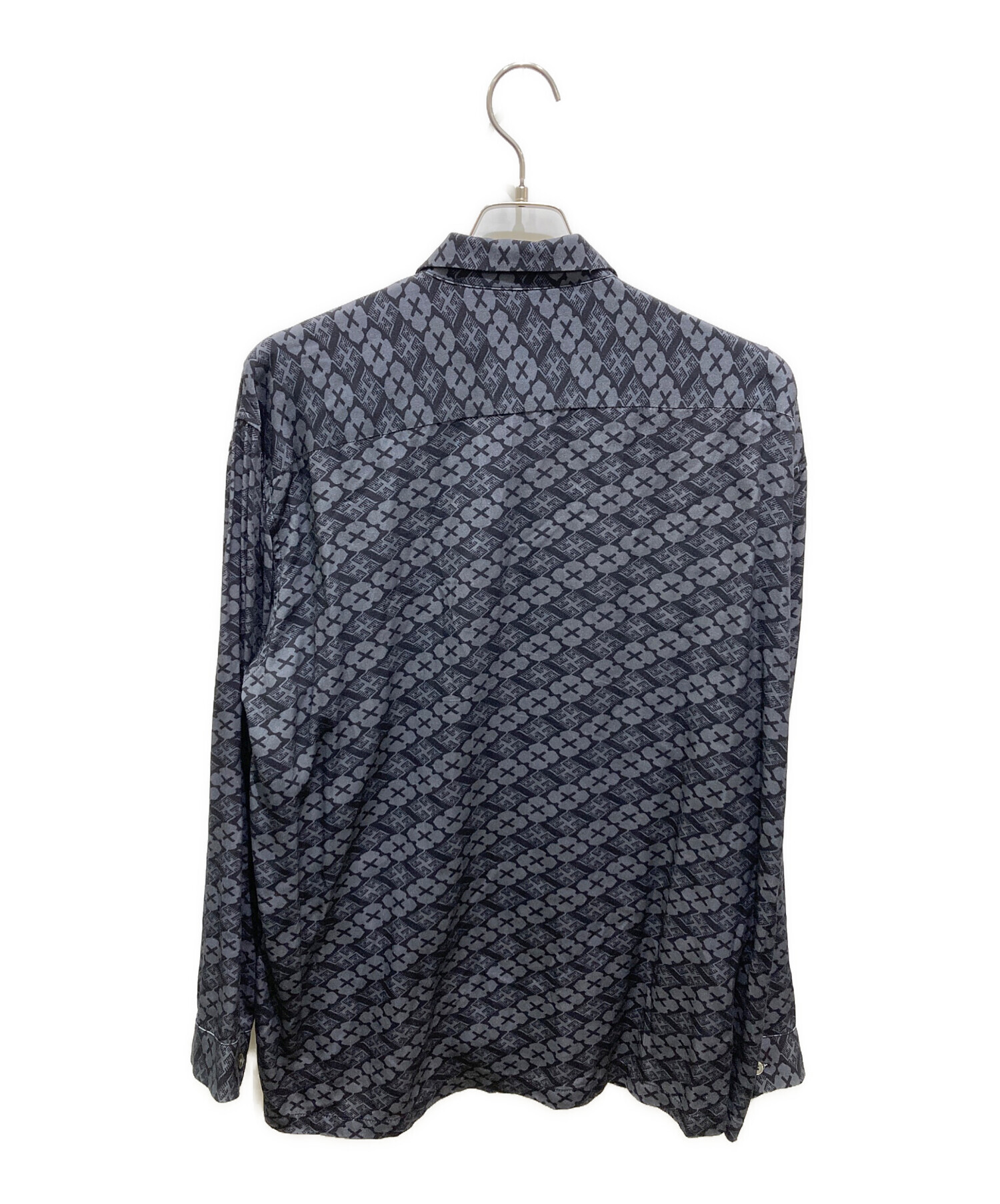 市場】【中古】BUDSPOOL×GAKKIN 花罰家紋COTTON KNIT JACQUARD SWEATER