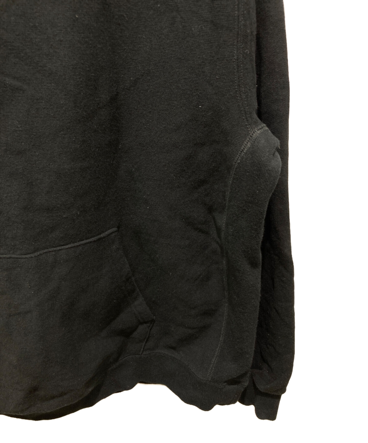 中古・古着通販】BUDSPOOL (バッズプール) ロゴパーカー ブラック