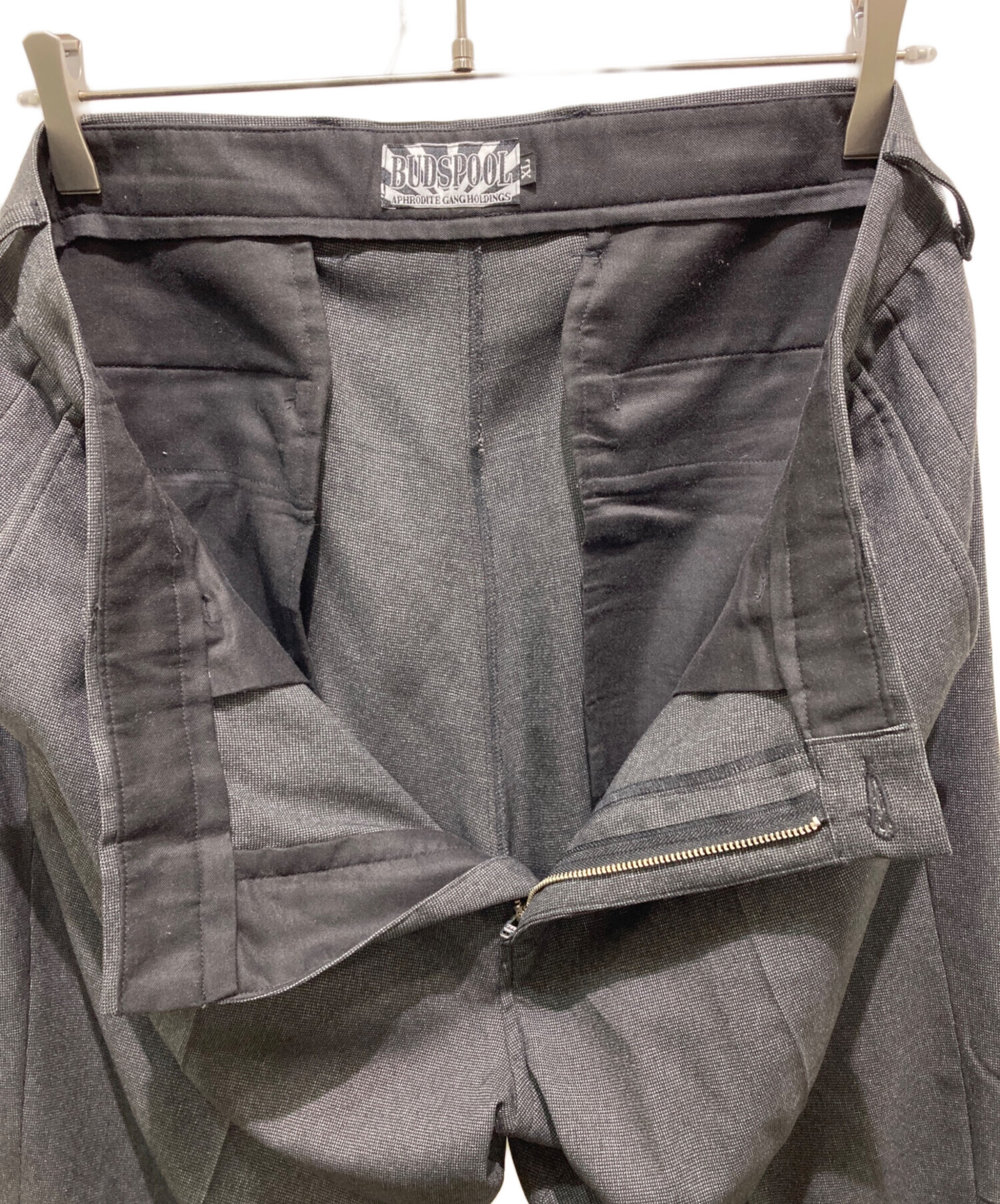 BUDSPOOL GAKKIN 初期 スラックス グレー 中古・古着通販】BUDSPOOL (バッズプール) スラックス グレー サイズ