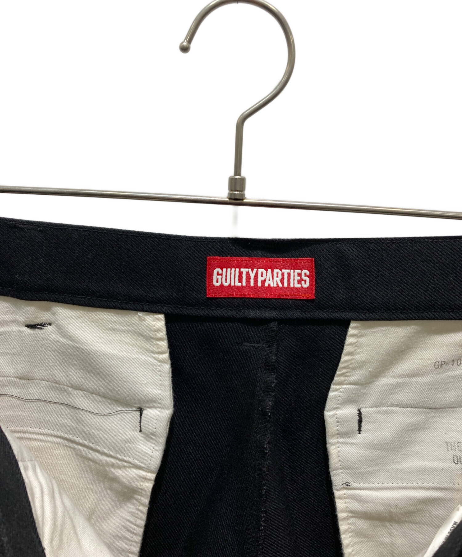 中古・古着通販】WACKO MARIA (ワコマリア) ウールパンツ ブラック