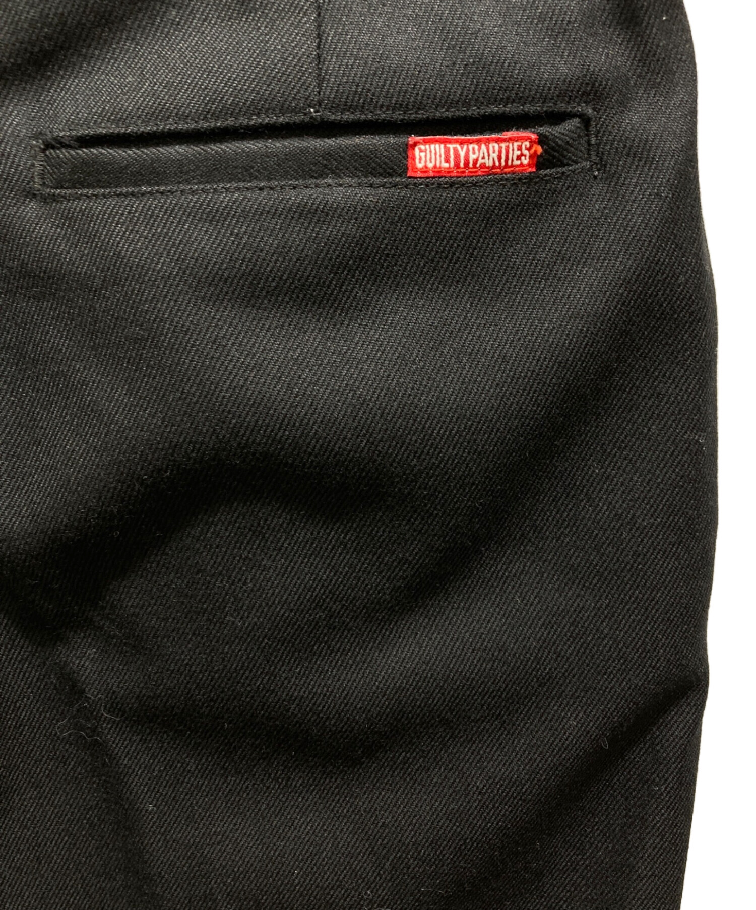 gutsun　ワコマリア　ウール　スラックス　ブラック　サイズL gutsun ワコマリア ウール スラックス ブラック サイズL gutsun