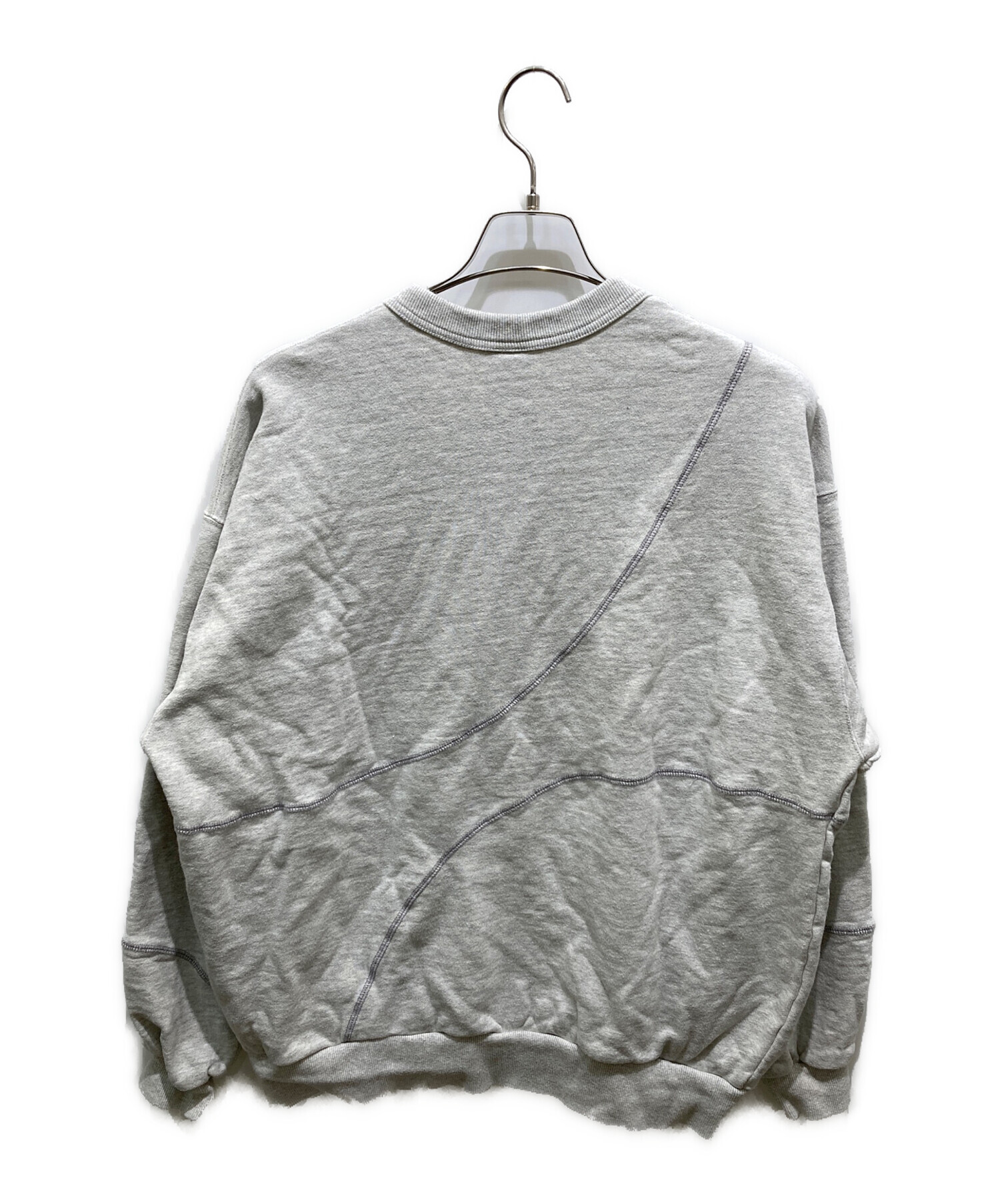 中古・古着通販】KEBOZ (ケボズ) クルーネックスウェット グレー