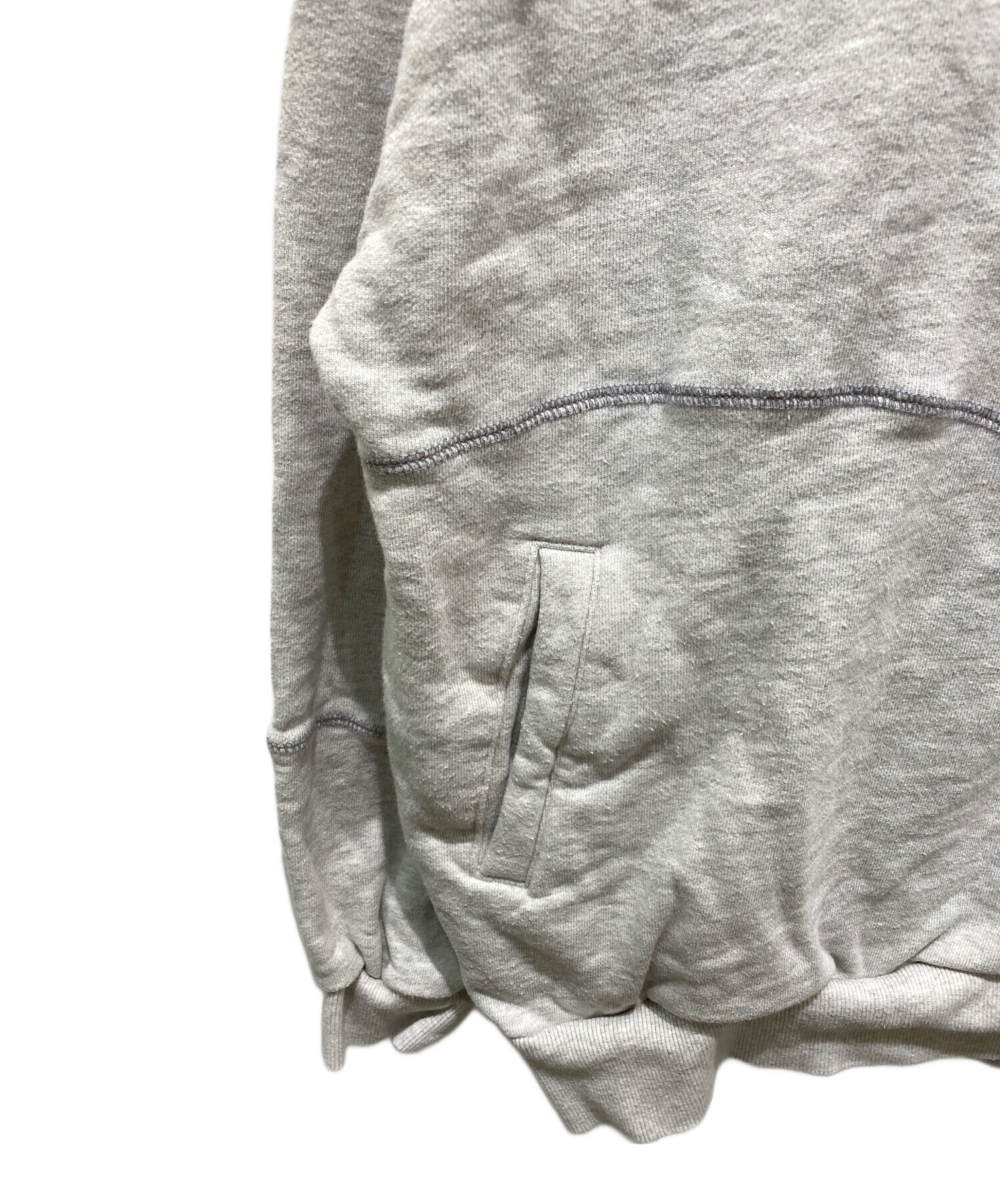 中古・古着通販】KEBOZ (ケボズ) クルーネックスウェット グレー