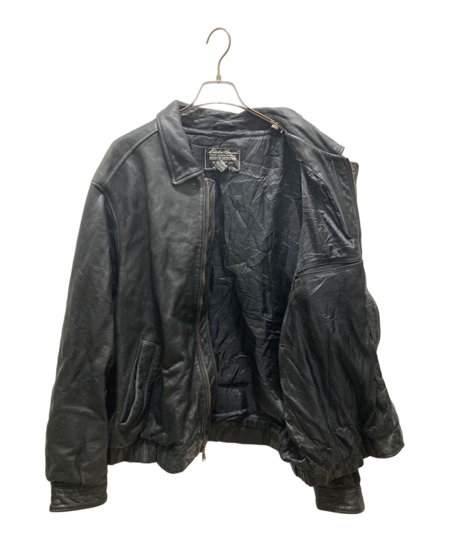 Eddie Bauerビンテージレザージャケット 中古・古着通販】Eddie Bauer (エディーバウアー) レザー