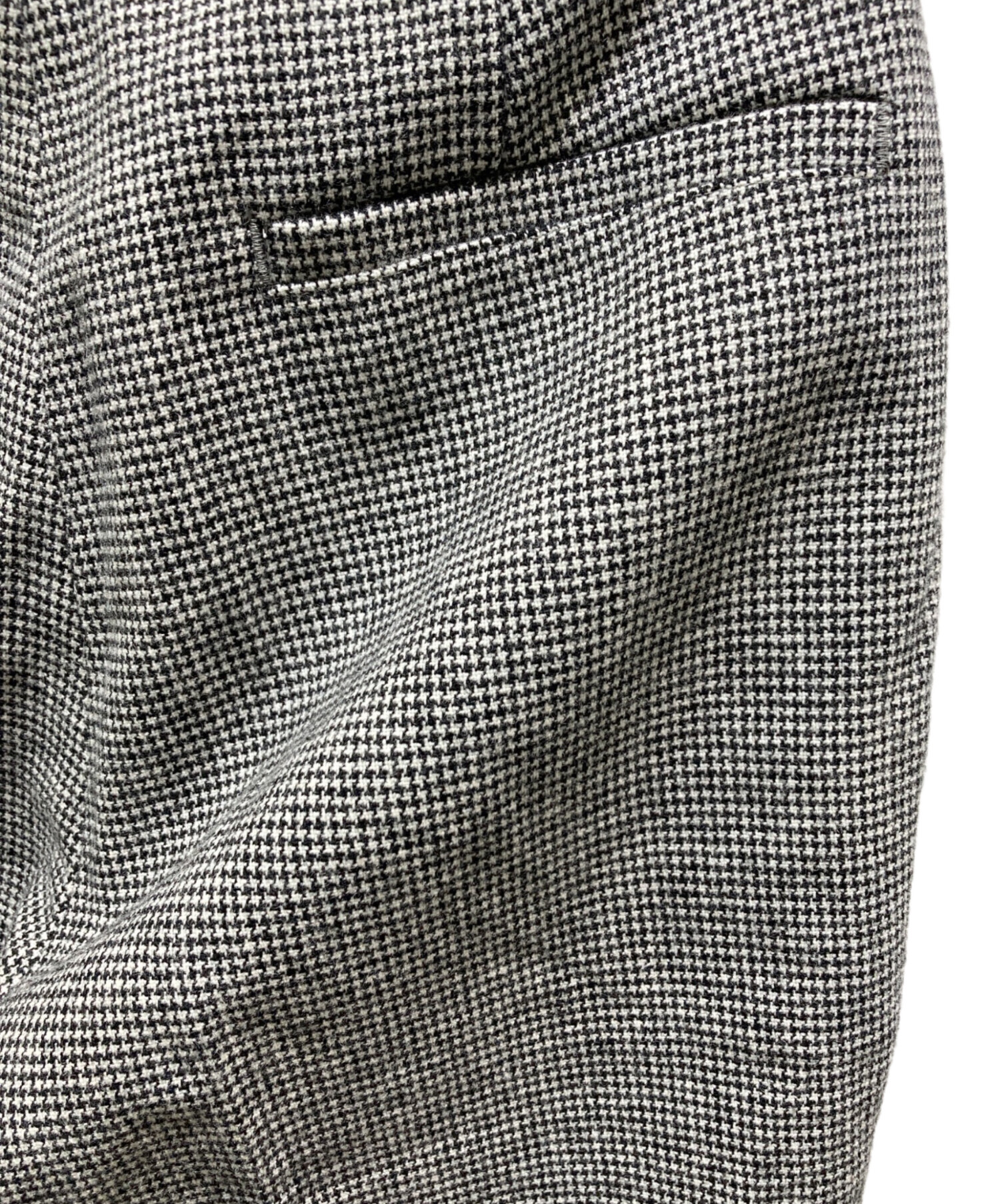 中古・古着通販】sheller (シェリエ) 千鳥柄パンツ グレー サイズ:S