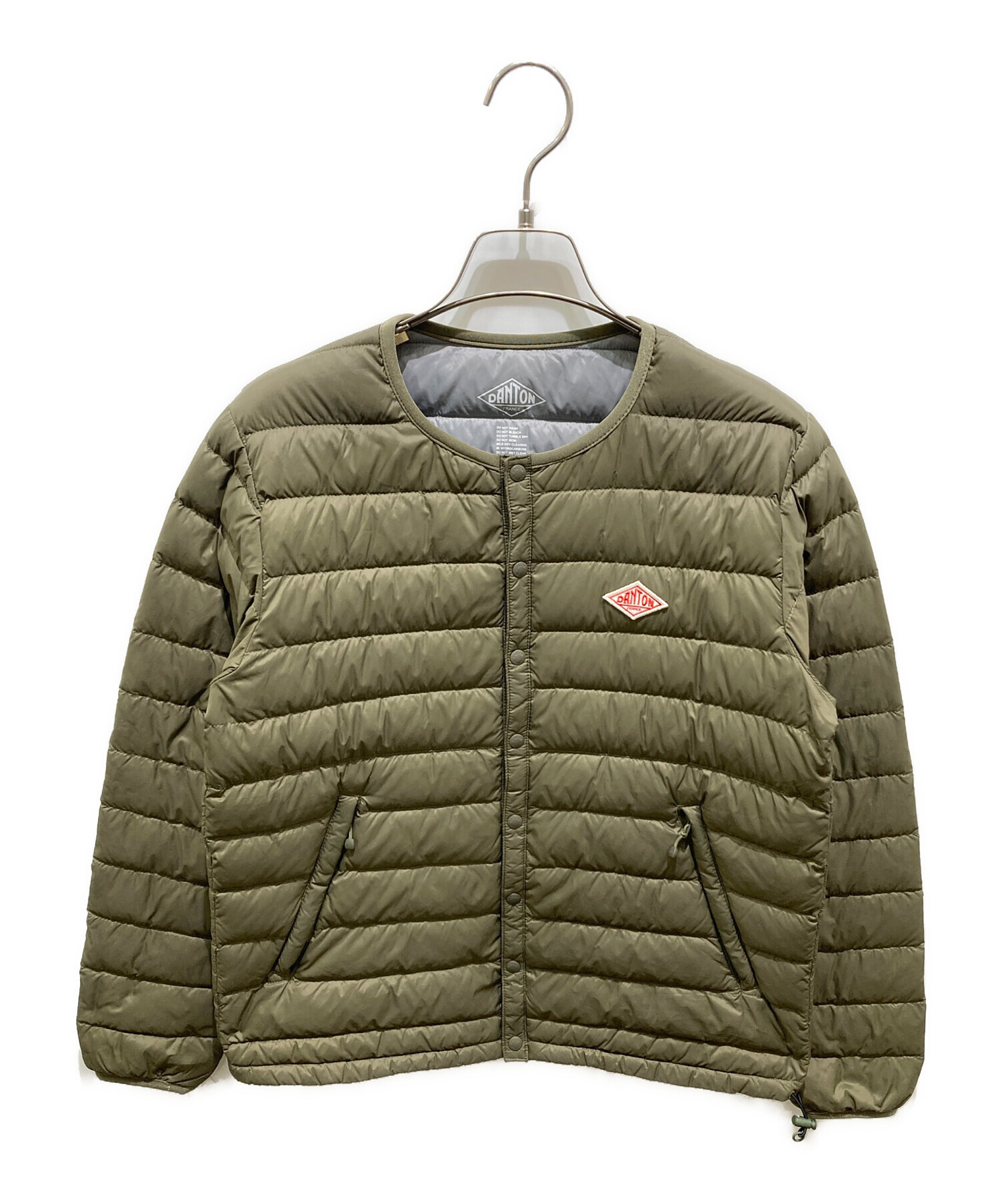 DANTON グリーン ダウンジャケット 36