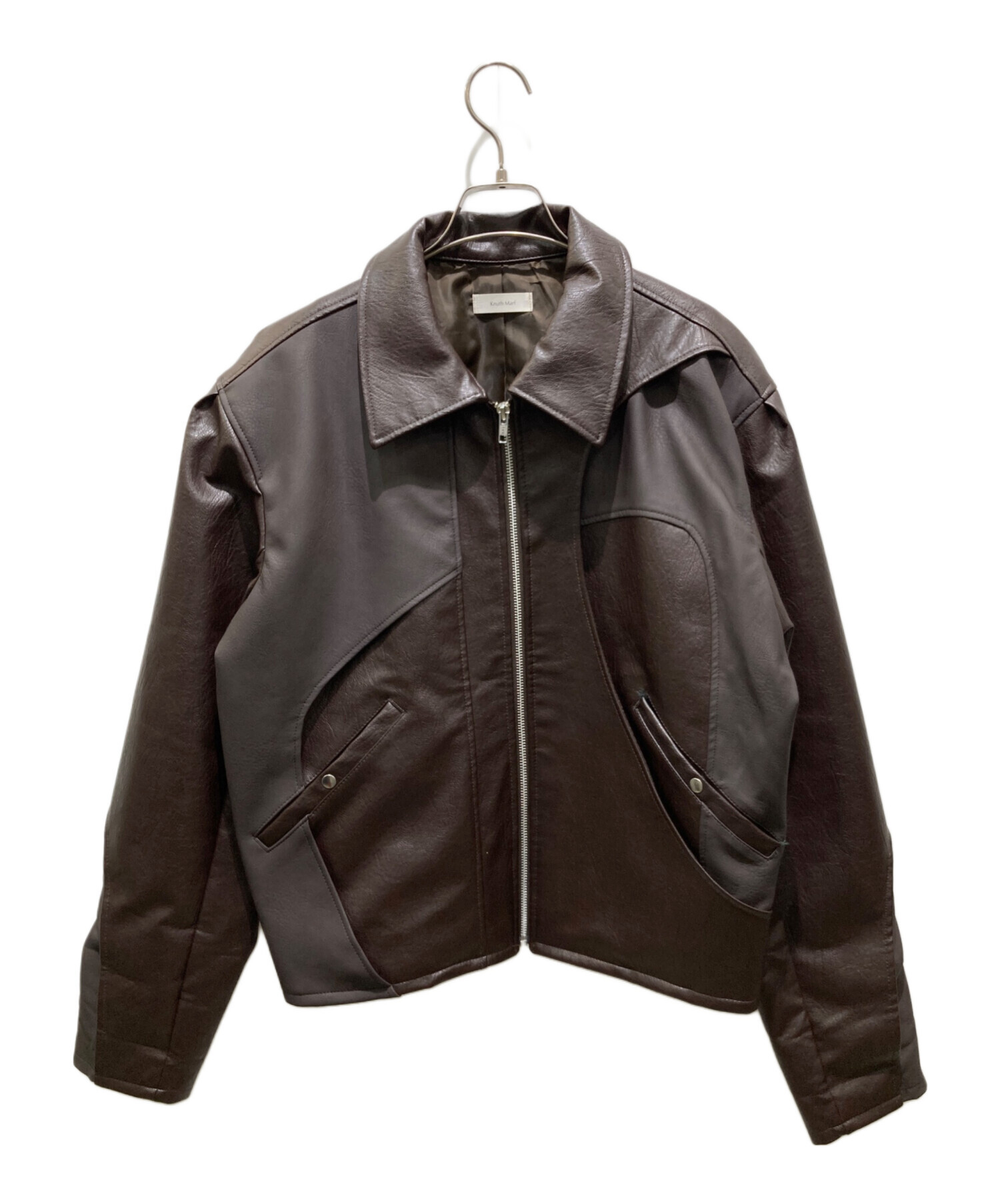 knuthmarf　レザーライダースブルゾン 中古・古着通販】knuth marf (クヌースマーフ) leather riders blouson