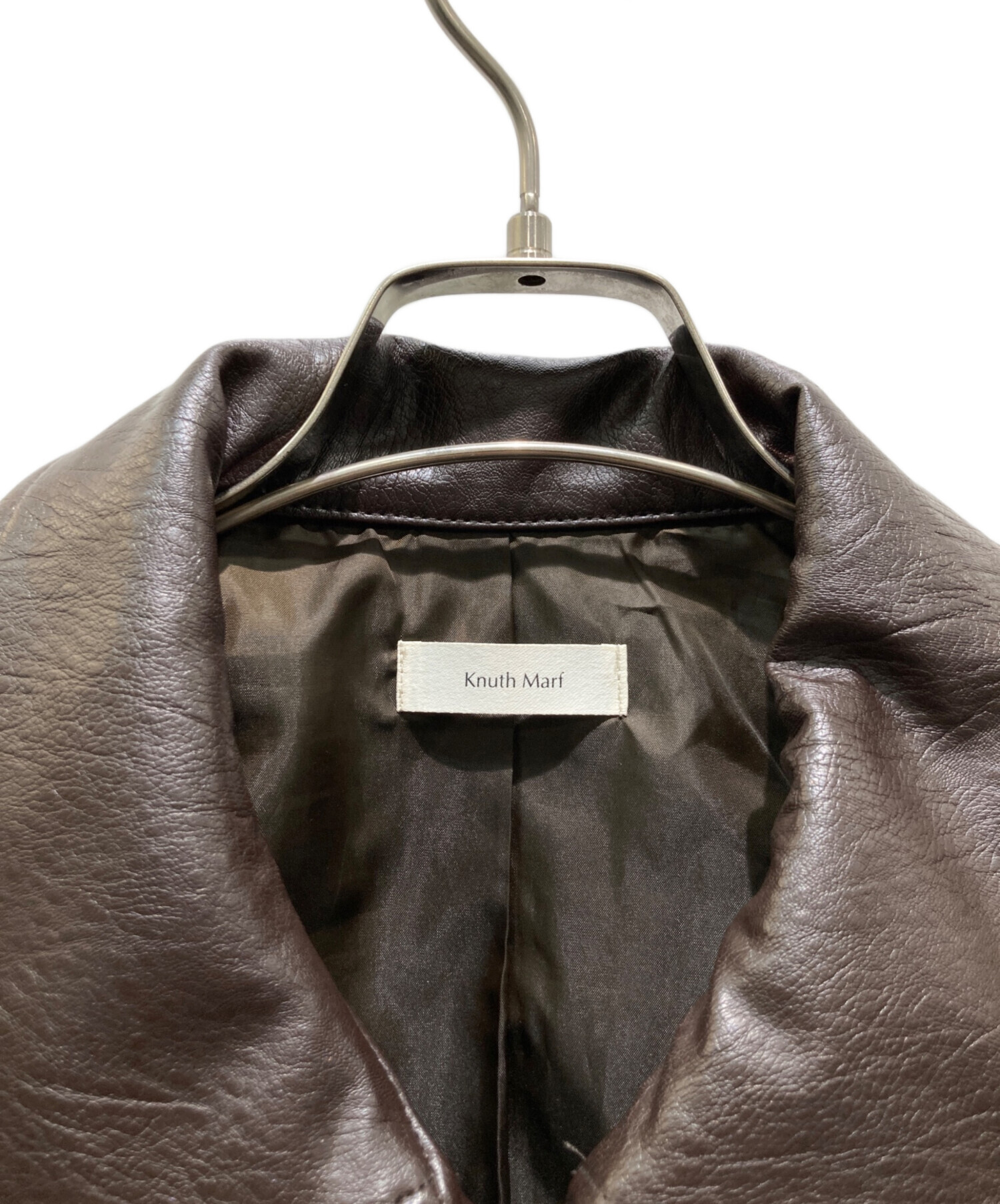 中古・古着通販】knuth marf (クヌースマーフ) leather riders blouson