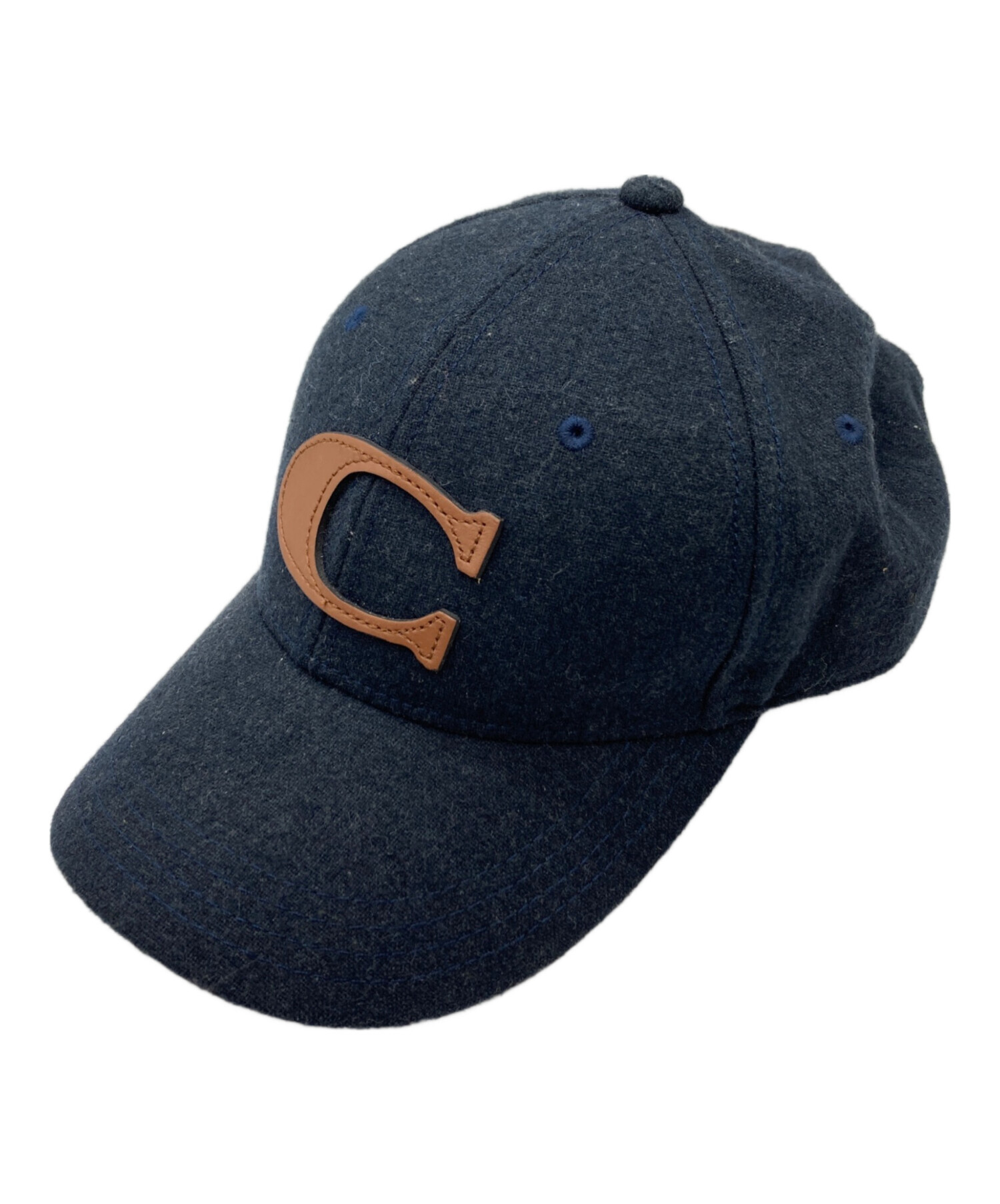 COACH ネイビー メッシュキャップ 1941 中古・古着通販】COACH (コーチ) キャップ ネイビー｜ブランド・古着