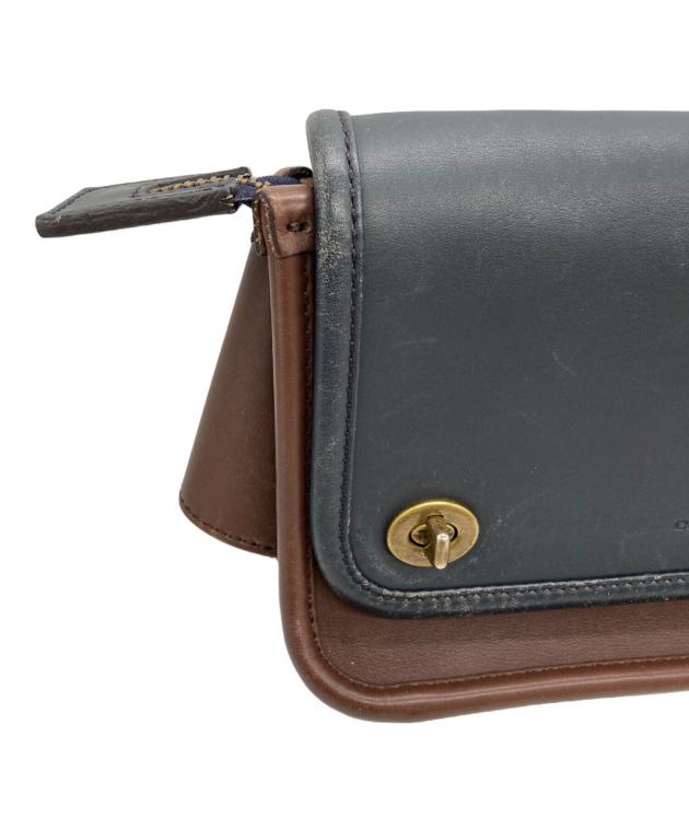 中古・古着通販】COACH (コーチ) ショルダーバッグ ブラウン｜ブランド
