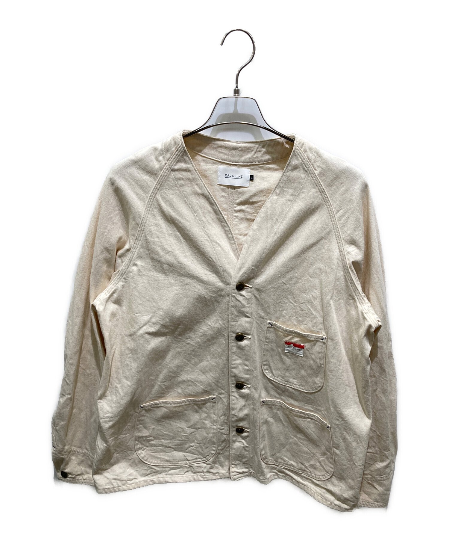 美品　CAL O LINE ING JACKET CAL O LINE (キャルオーライン) ENGINEERS JACKET / エンジニ