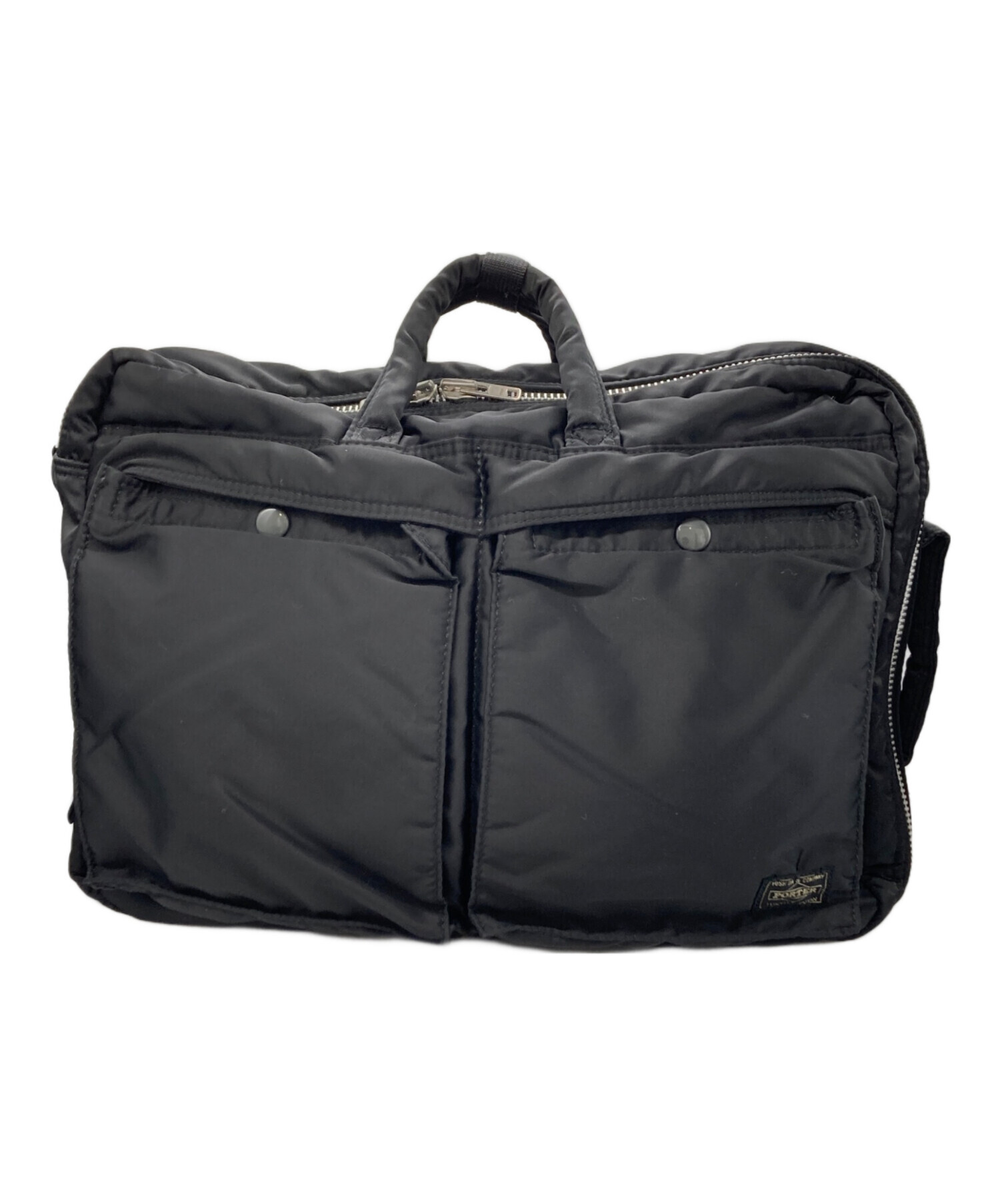 中古・古着通販】PORTER (ポーター) 3WAYバッグ ブラック｜ブランド