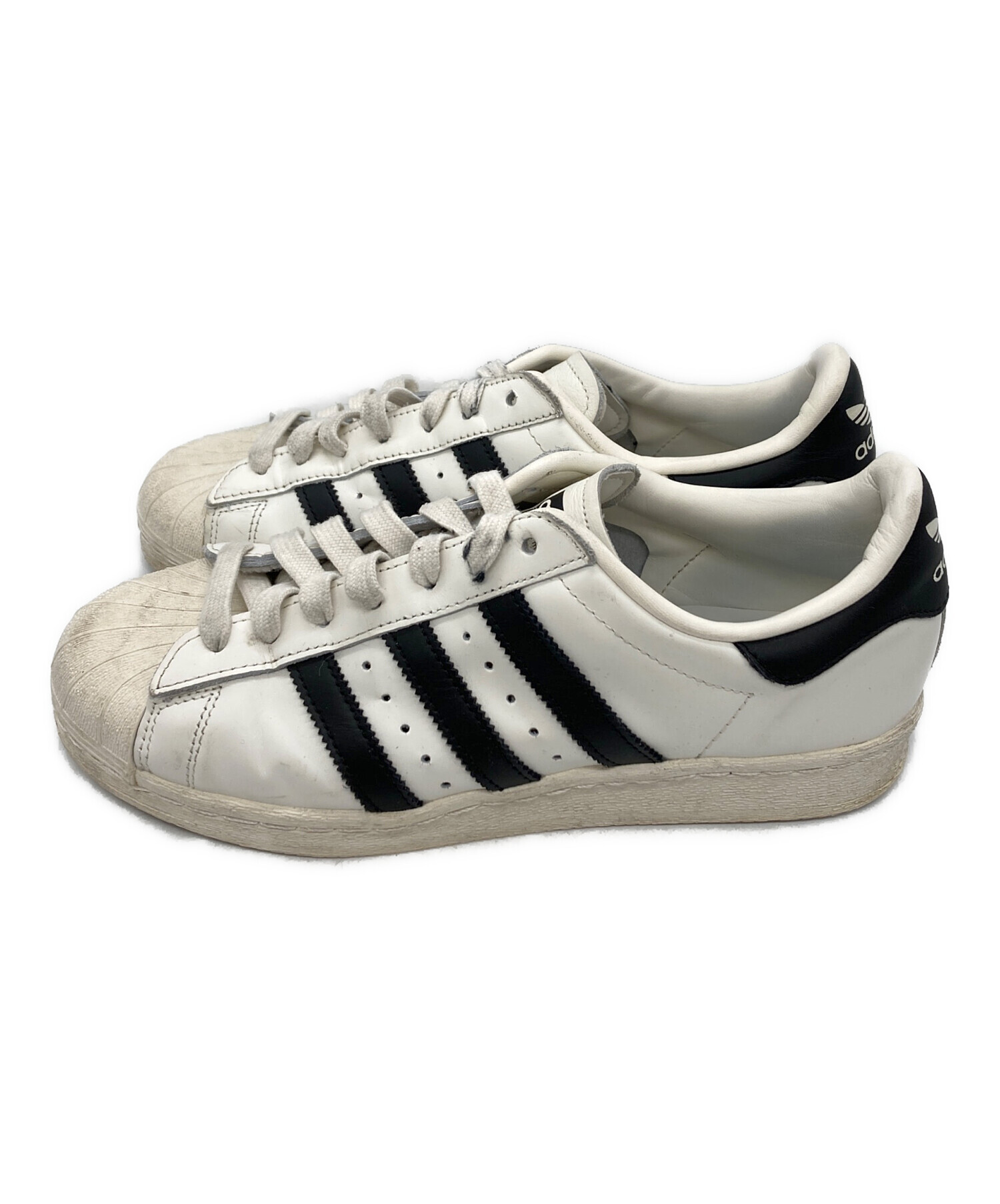 中古・古着通販】adidas (アディダス) Superstar 82 ホワイト×ブラック 