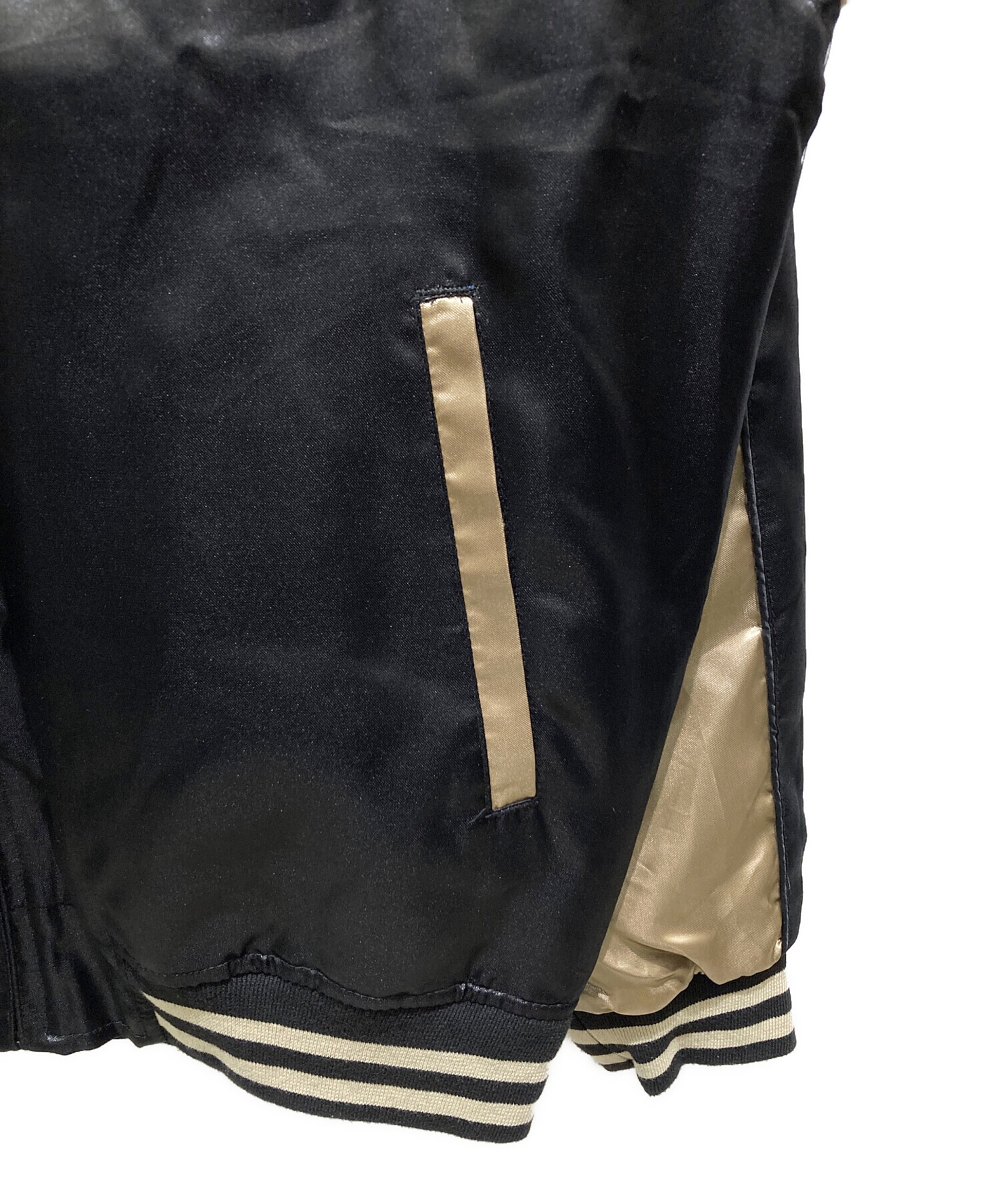 中古・古着通販】一心如鏡 (イッシンニョキョウ) 鷹刺繍スカジャン