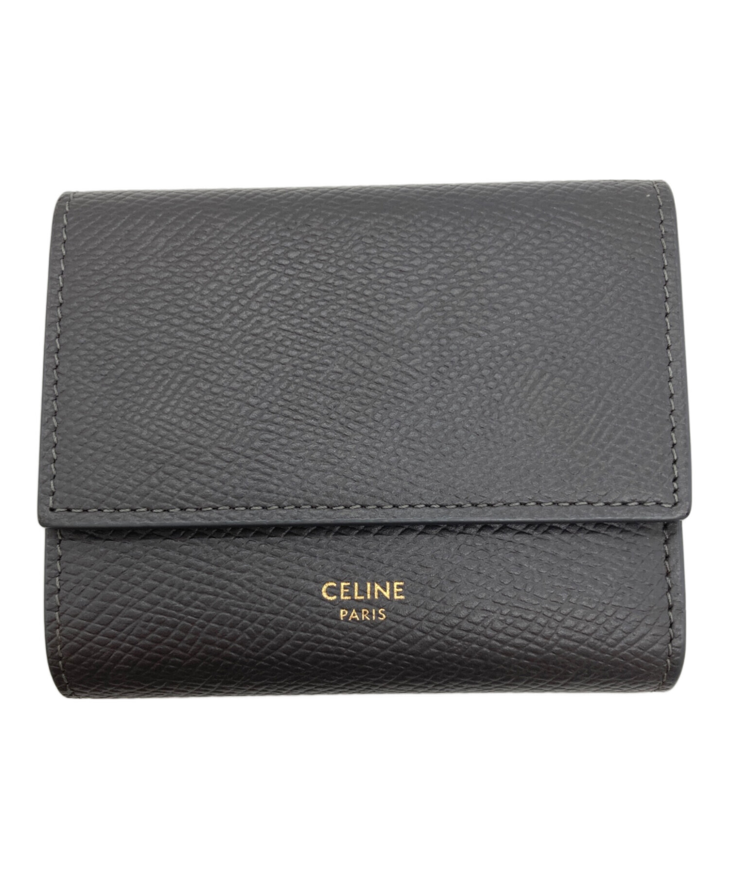 中古・古着通販】CELINE (セリーヌ) コンパクトウォレット グレー