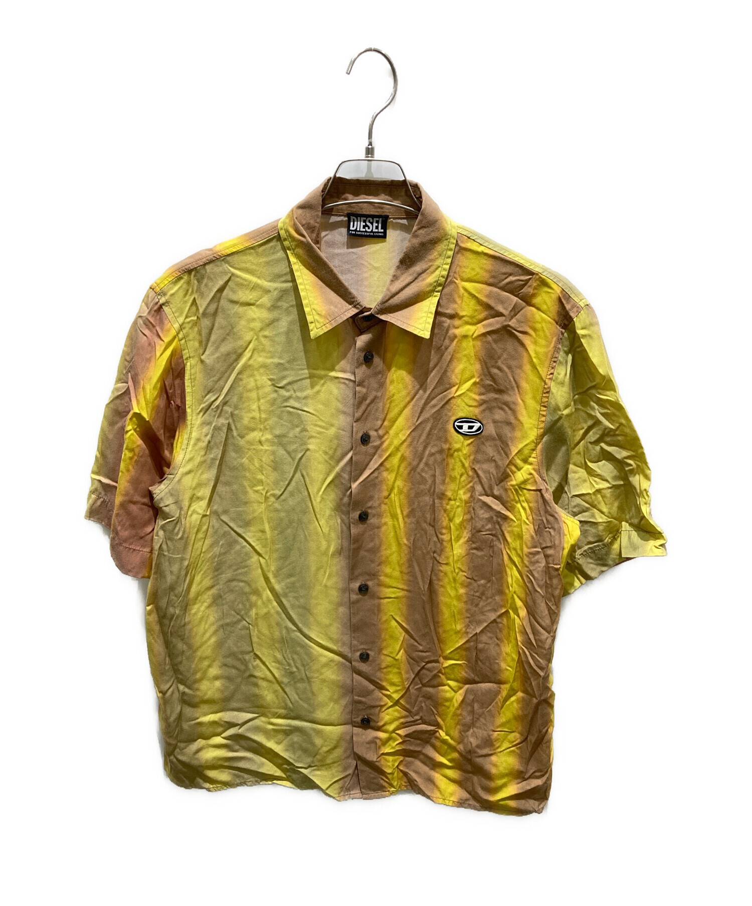 中古・古着通販】DIESEL (ディーゼル) S-SING-STRI イエロー サイズ:M