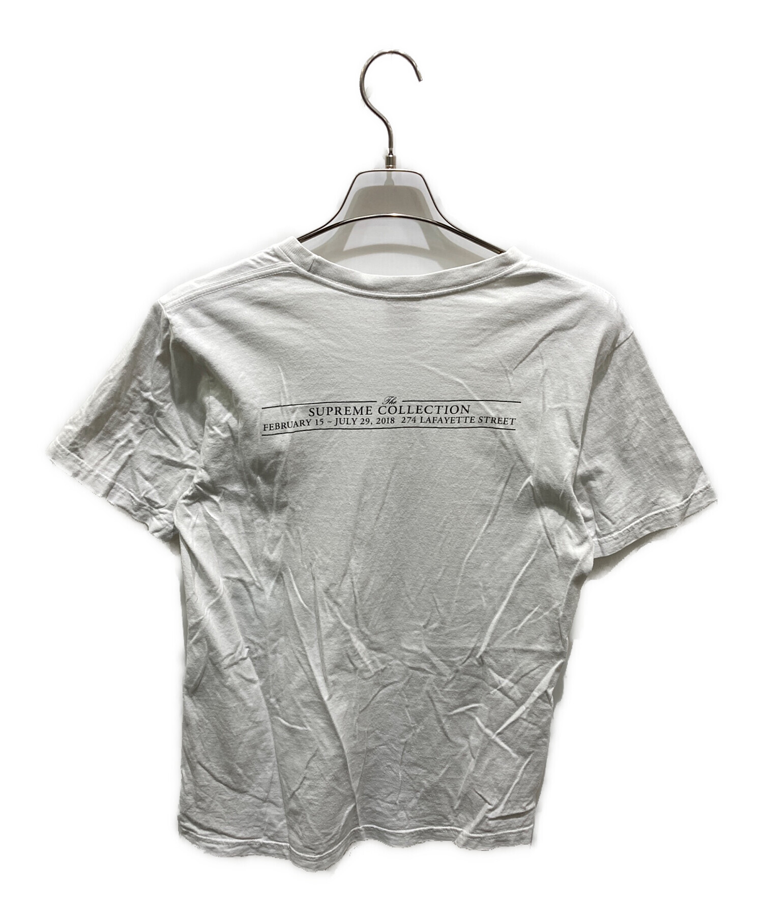 Supreme ホワイト Tシャツ 認証カード付き 中古・古着通販】SUPREME (シュプリーム) Cards Tee ホワイト サイズ