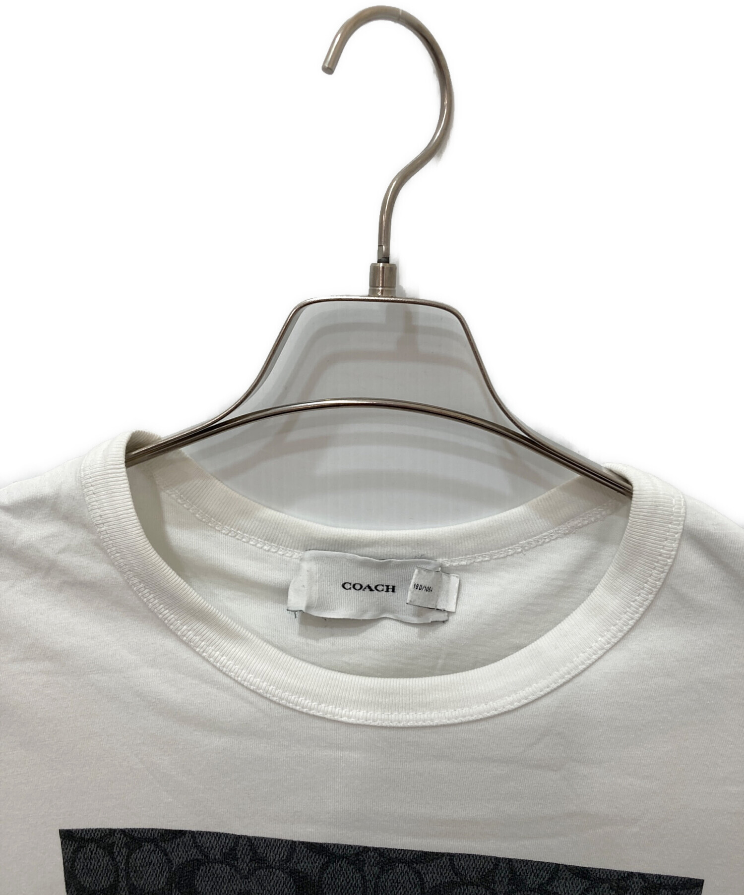 中古・古着通販】COACH (コーチ) レキシープリントTシャツ ホワイト