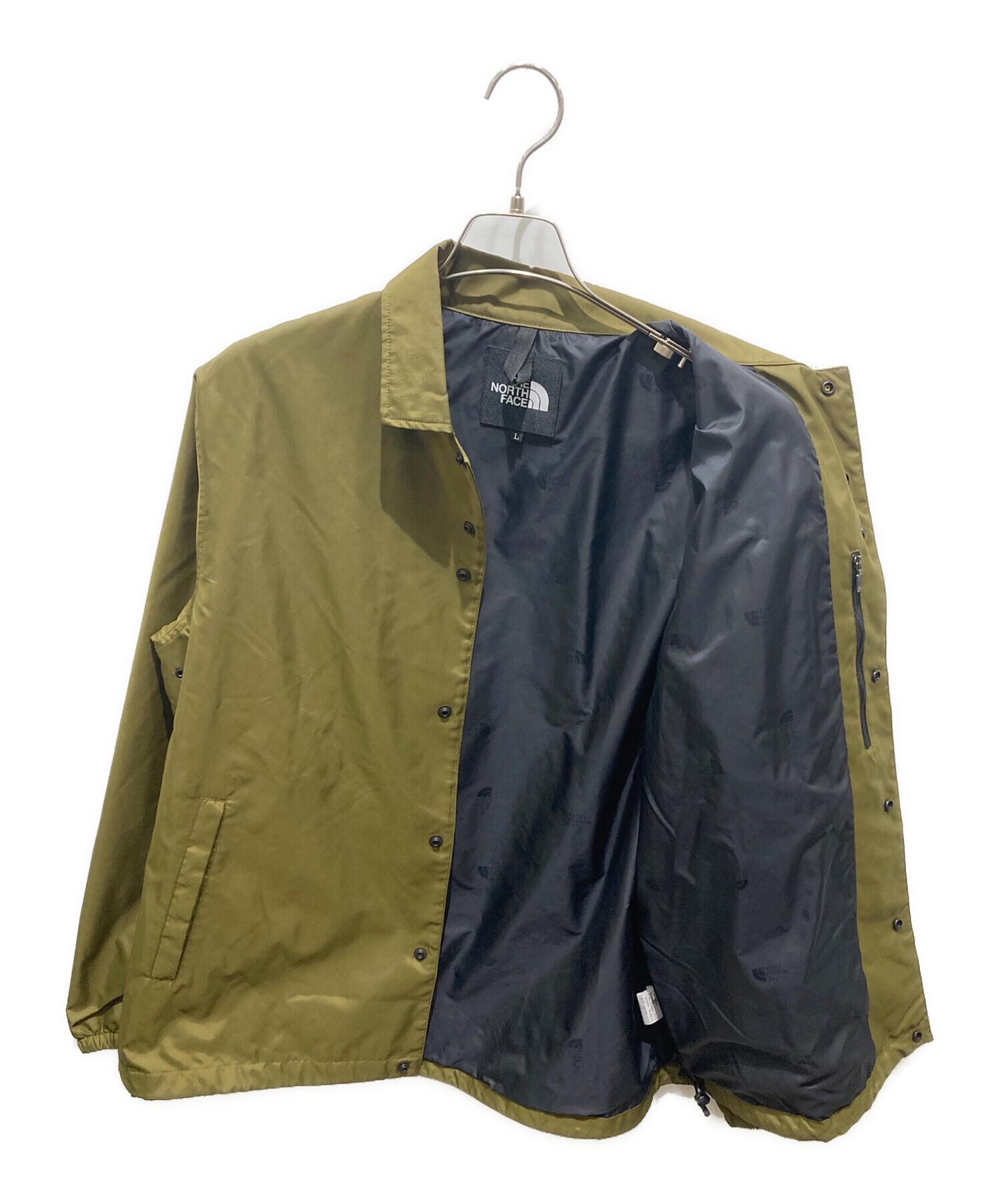 The North Face コーチジャケット Lサイズカーキ 中古・古着通販】THE NORTH FACE (ザ ノース フェイス) コーチ
