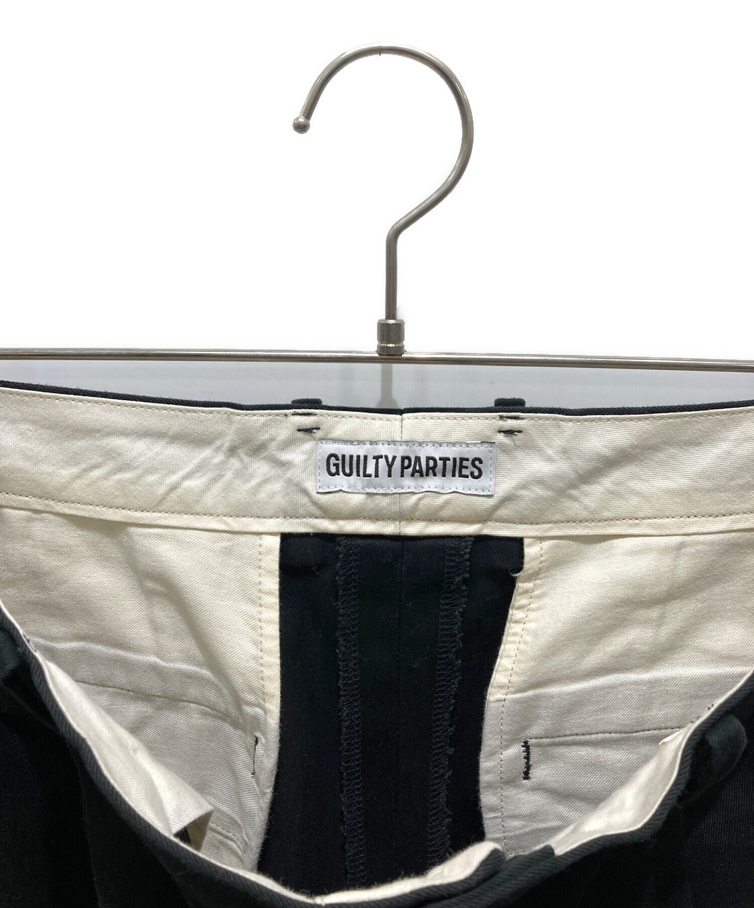 中古・古着通販】WACKO MARIA (ワコマリア) チノパン ブラック サイズ