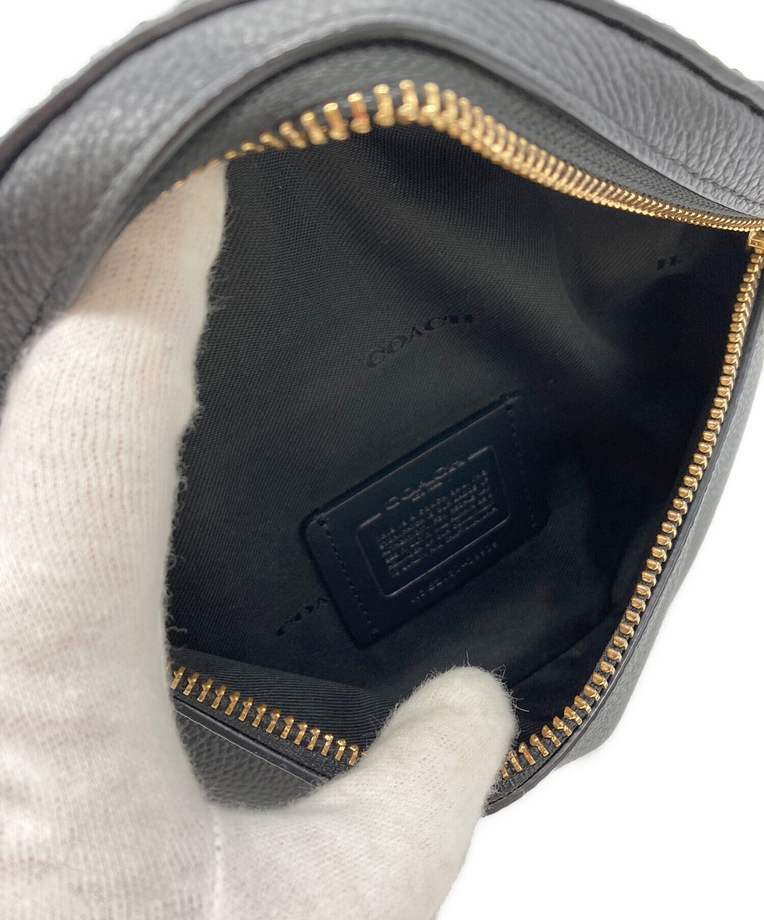 中古・古着通販】COACH (コーチ) ボディーバッグ ブラック｜ブランド