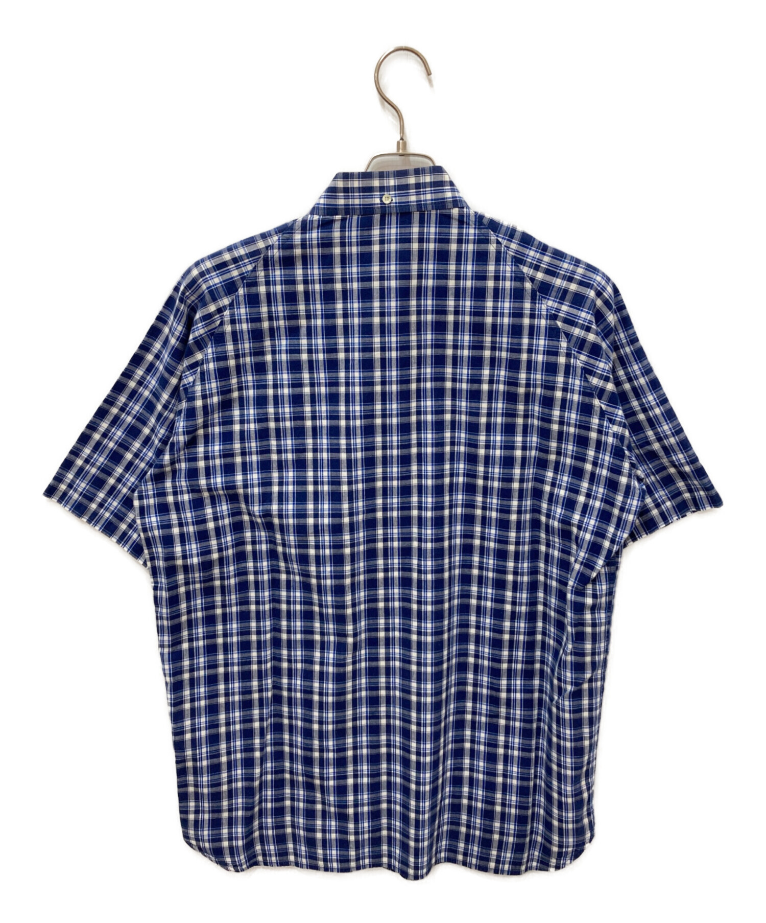 ア ベイシング エイプ チェックシャツ ラブジェネチェック 中古 Lサイズ 中古・古着通販】A BATHING APE (アベイシングエイプ) チェックシャツ
