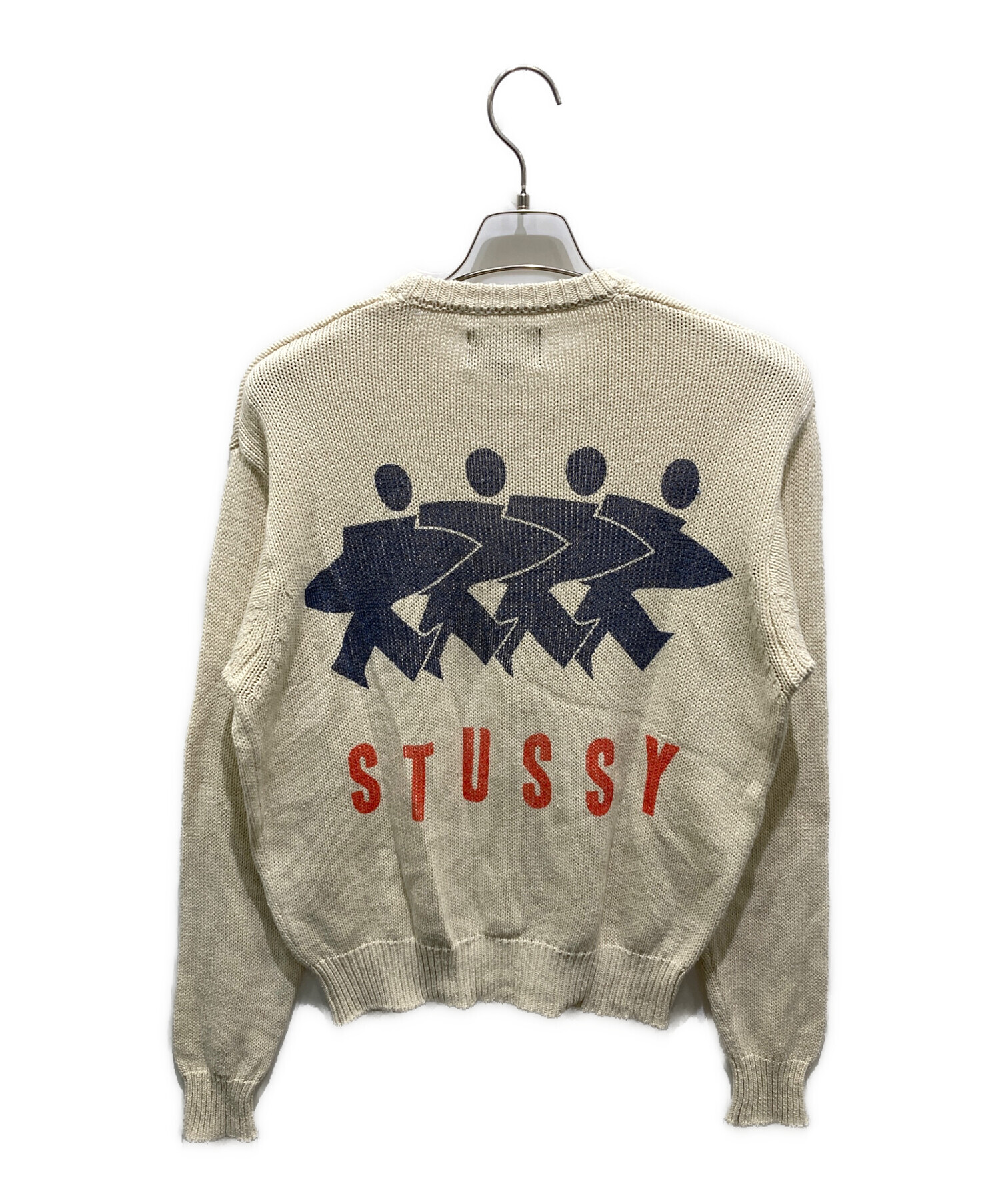 新品未使用Stussy Surfman Icon Crew ステューシー ニット Buy Stussy Surfman Icon Crew 'Ivory' - 117233 IVOR | GOAT