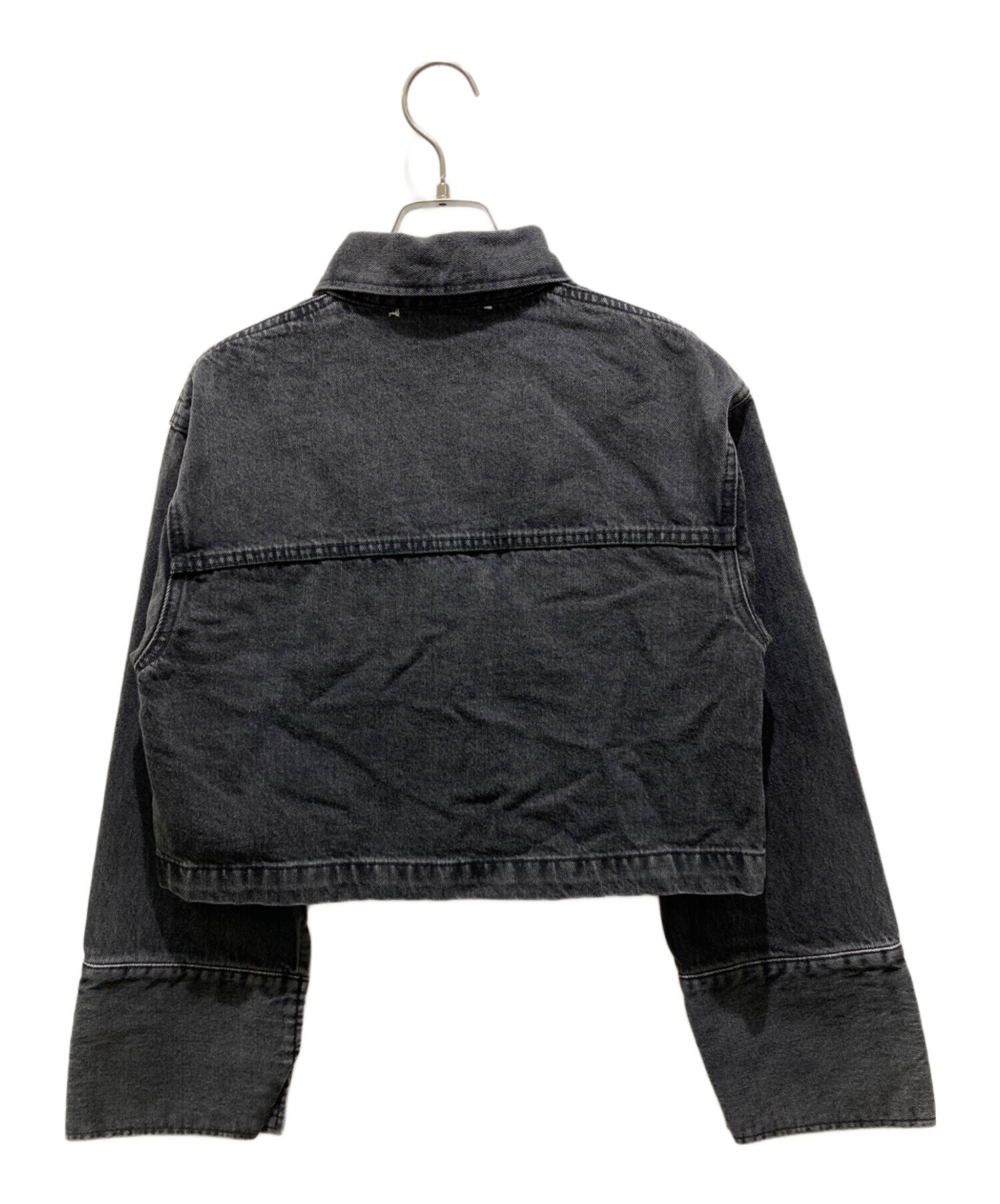FRAY ID ショートデニムジャケット FWFJ241005 ブラック系 FRAY I.D