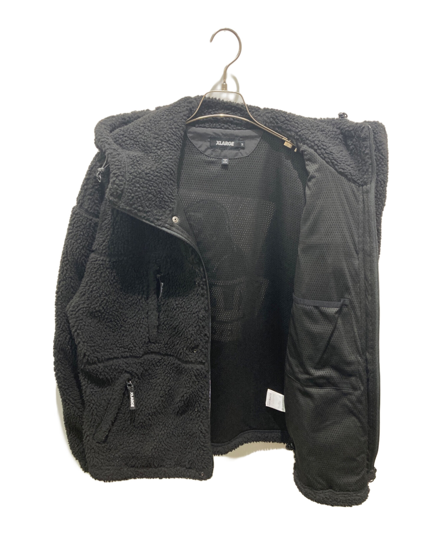 中古・古着通販】X-LARGE (エクストララージ) BOA FLEECE ZIP-UP 