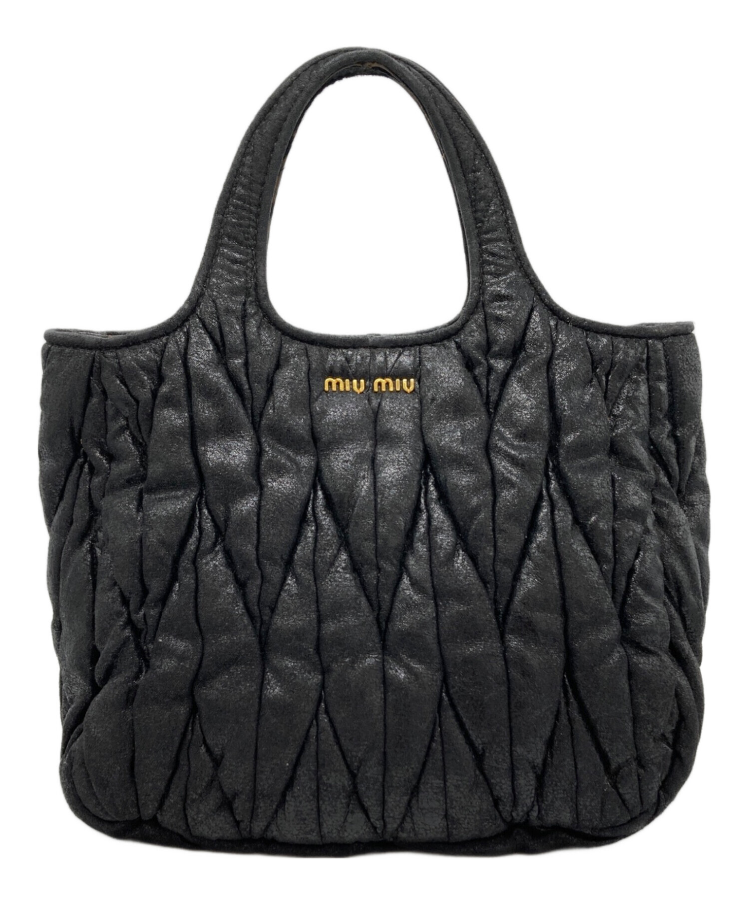 中古・古着通販】MIU MIU (ミュウミュウ) マテラッセレザー