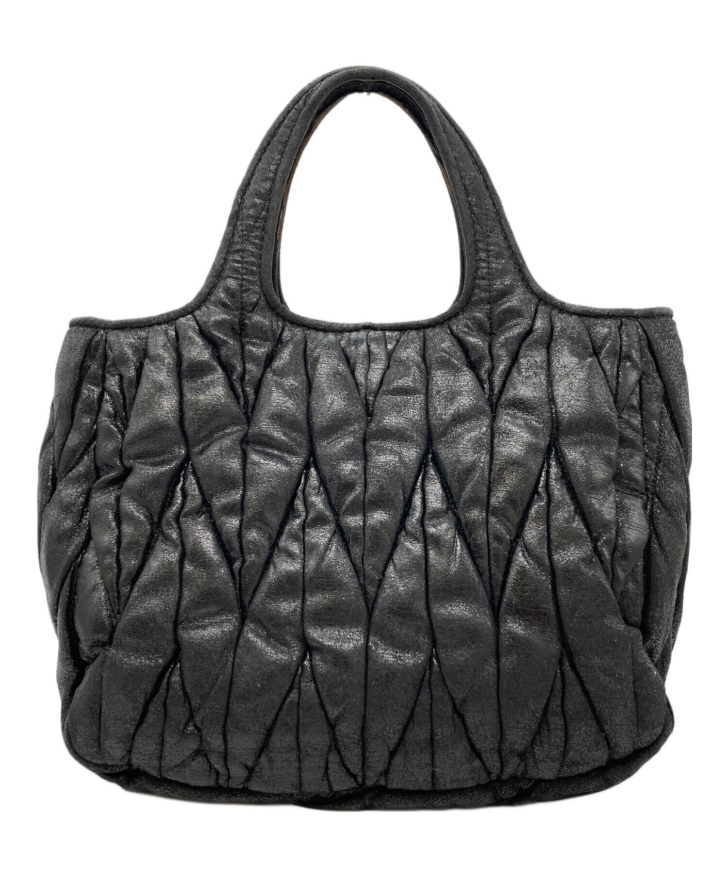 中古・古着通販】MIU MIU (ミュウミュウ) マテラッセレザー