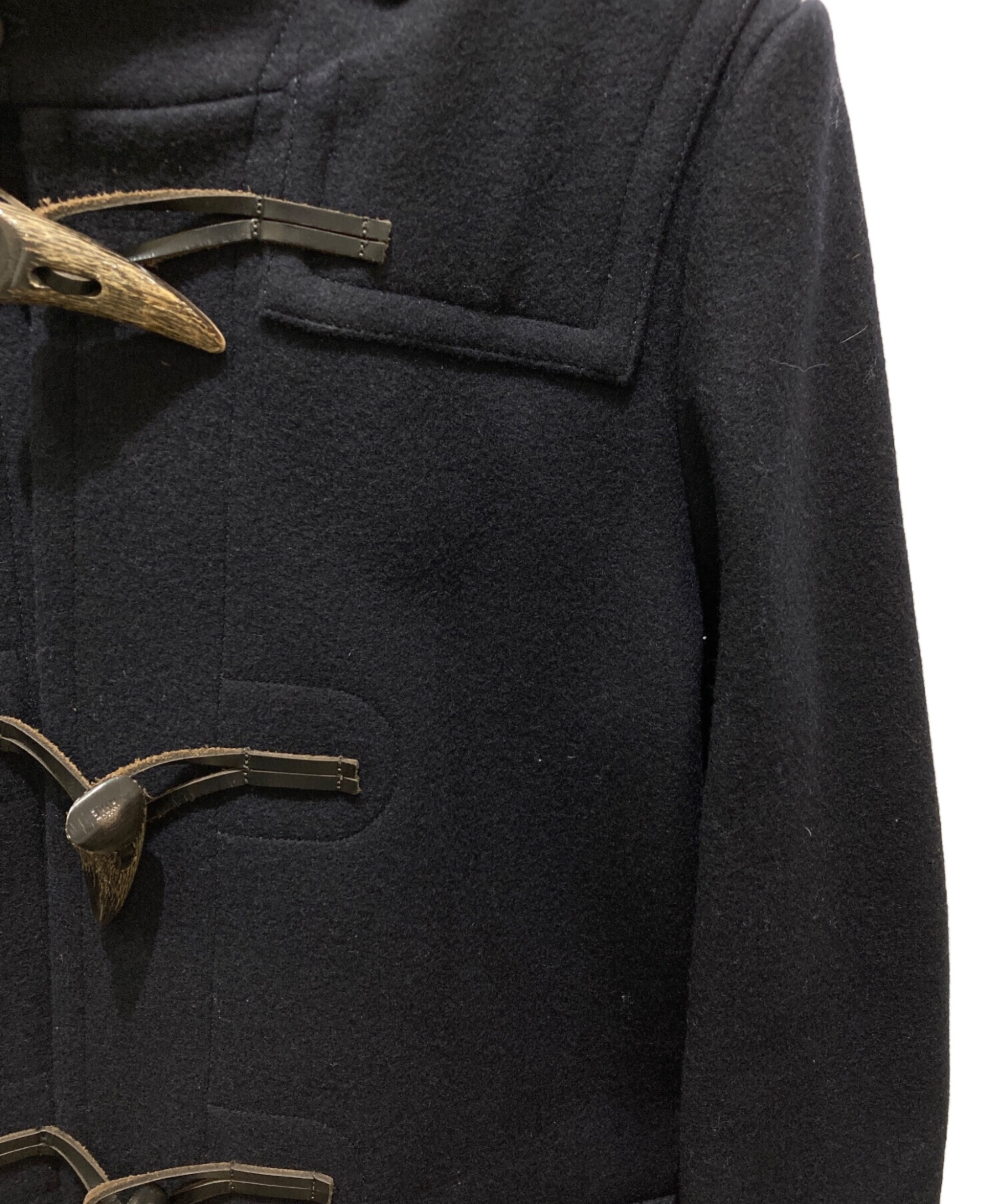 中古・古着通販】HYKE (ハイク) ダッフルコート ネイビー サイズ:3