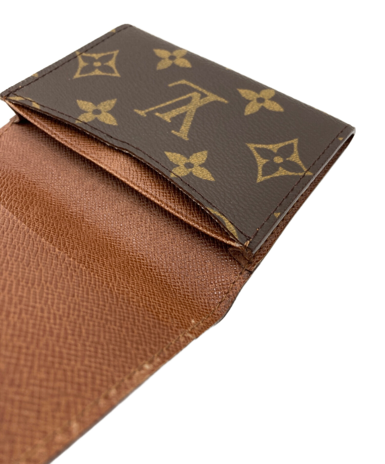 Louis Vuitton ブラウン ケース　カードケース 中古・古着通販】LOUIS VUITTON (ルイ ヴィトン) カードケース