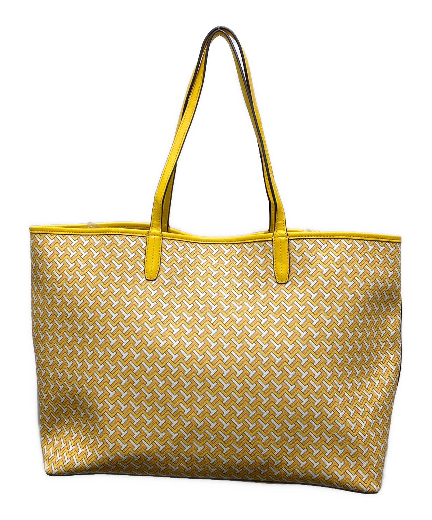 中古・古着通販】TORY BURCH (トリーバーチ) トートバッグ イエロー