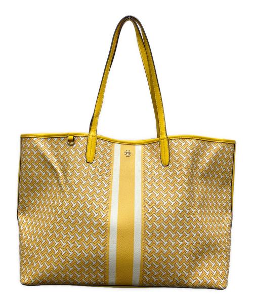 中古・古着通販】TORY BURCH (トリーバーチ) トートバッグ イエロー 