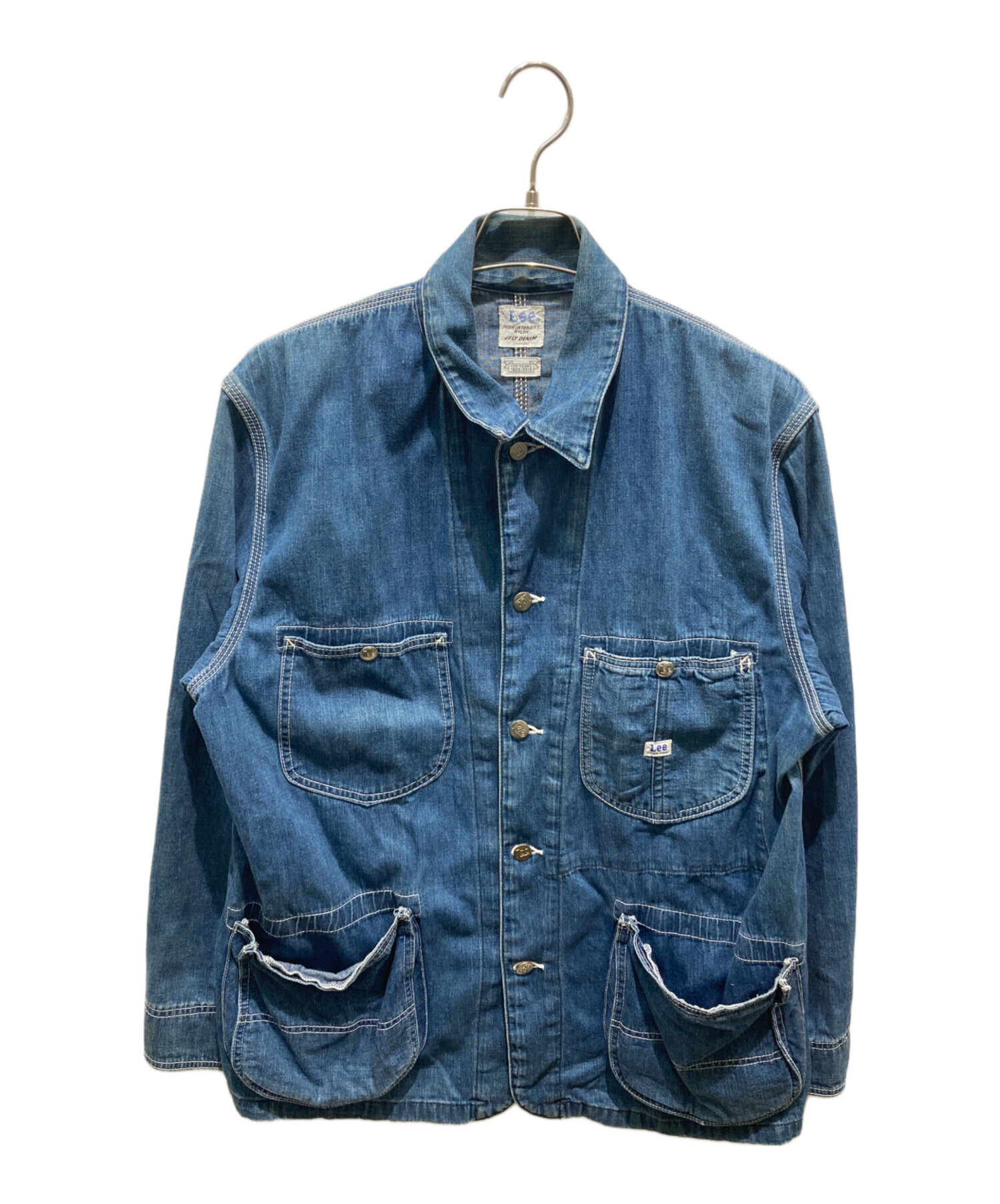 Lee 復刻　大戦モデルカバーオール 中古・古着通販】LEE (リー) 91-J復刻カバーオール インディゴ サイズ