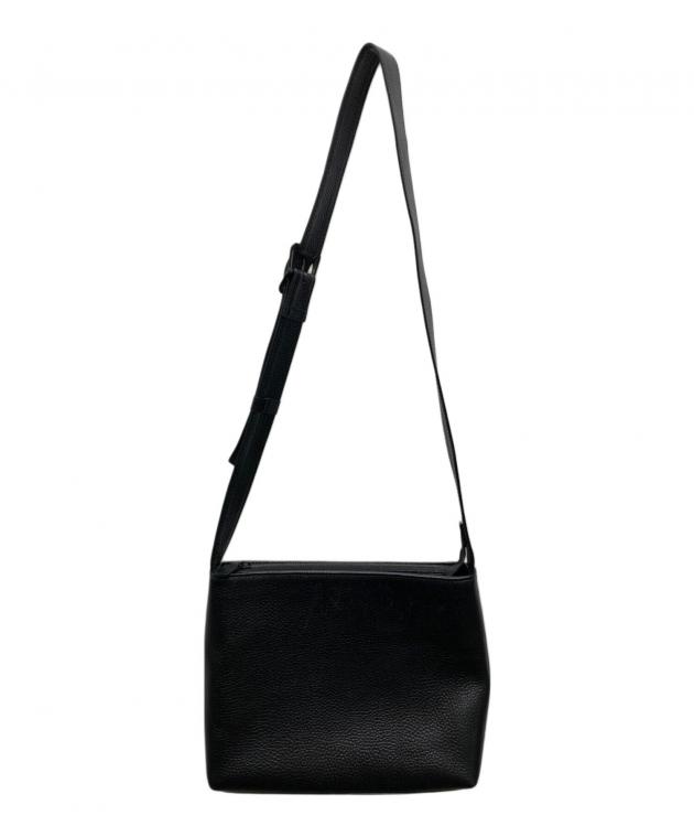 【未使用級】 ハッシュタグ ショルダーバッグ ブラック 中古・古着通販】HUSH TUG (ハッシュタグ) レザーショルダーバッグ