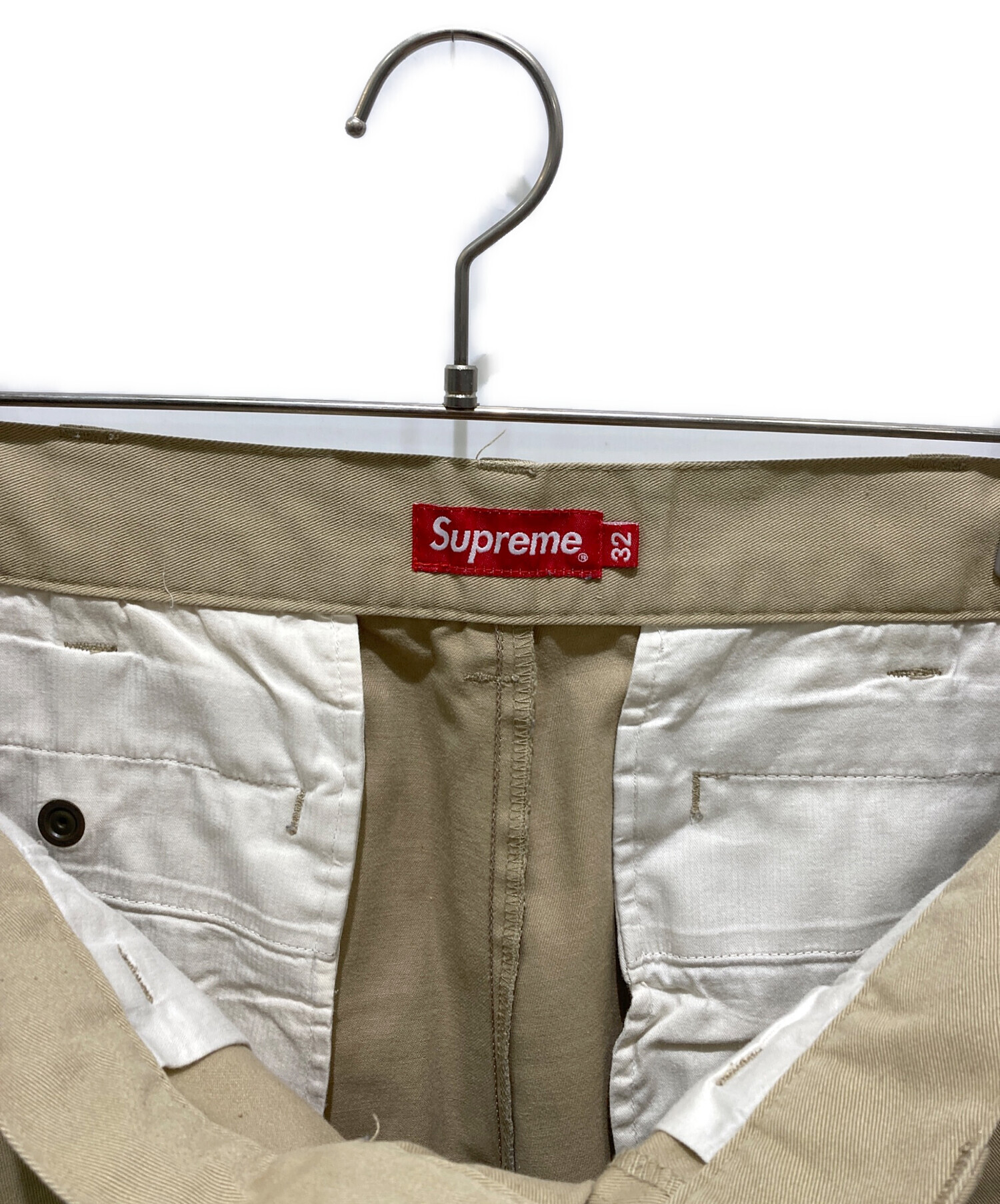 中古・古着通販】SUPREME (シュプリーム) Work Pant ベージュ サイズ