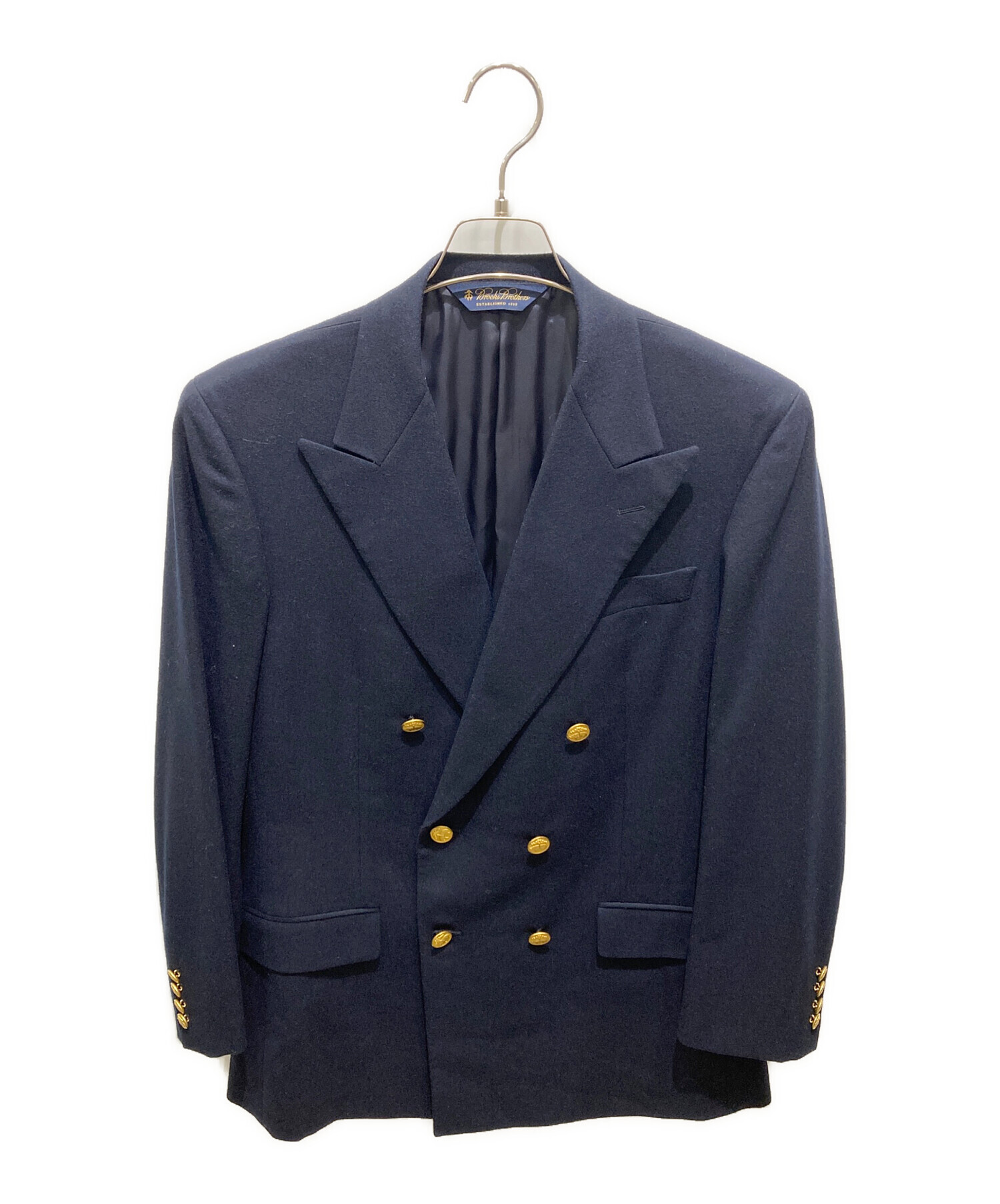 新品　ブルックスブラザーズBrooks Brothersブレザーネイビー金2釦 中古・古着通販】BROOKS BROTHERS (ブルックスブラザーズ) 金釦