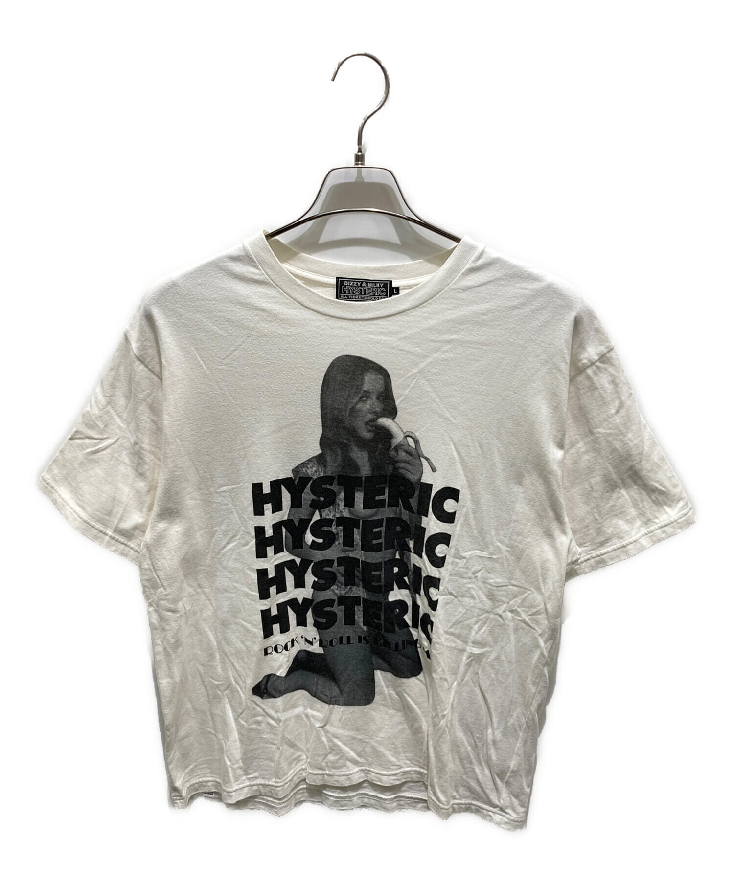 中古・古着通販】Hysteric Glamour (ヒステリックグラマー) プリントT 