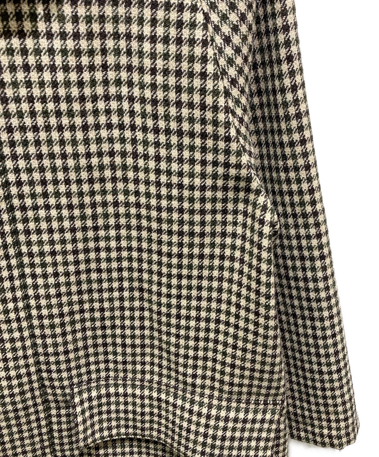 中古・古着通販】Barbour (バブアー) ガンクラブチェックロングコート