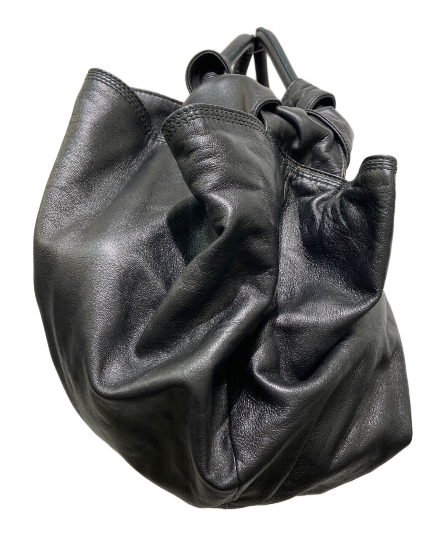 中古・古着通販】LOEWE (ロエベ) ナッパアイレレザーハンドバッグ 