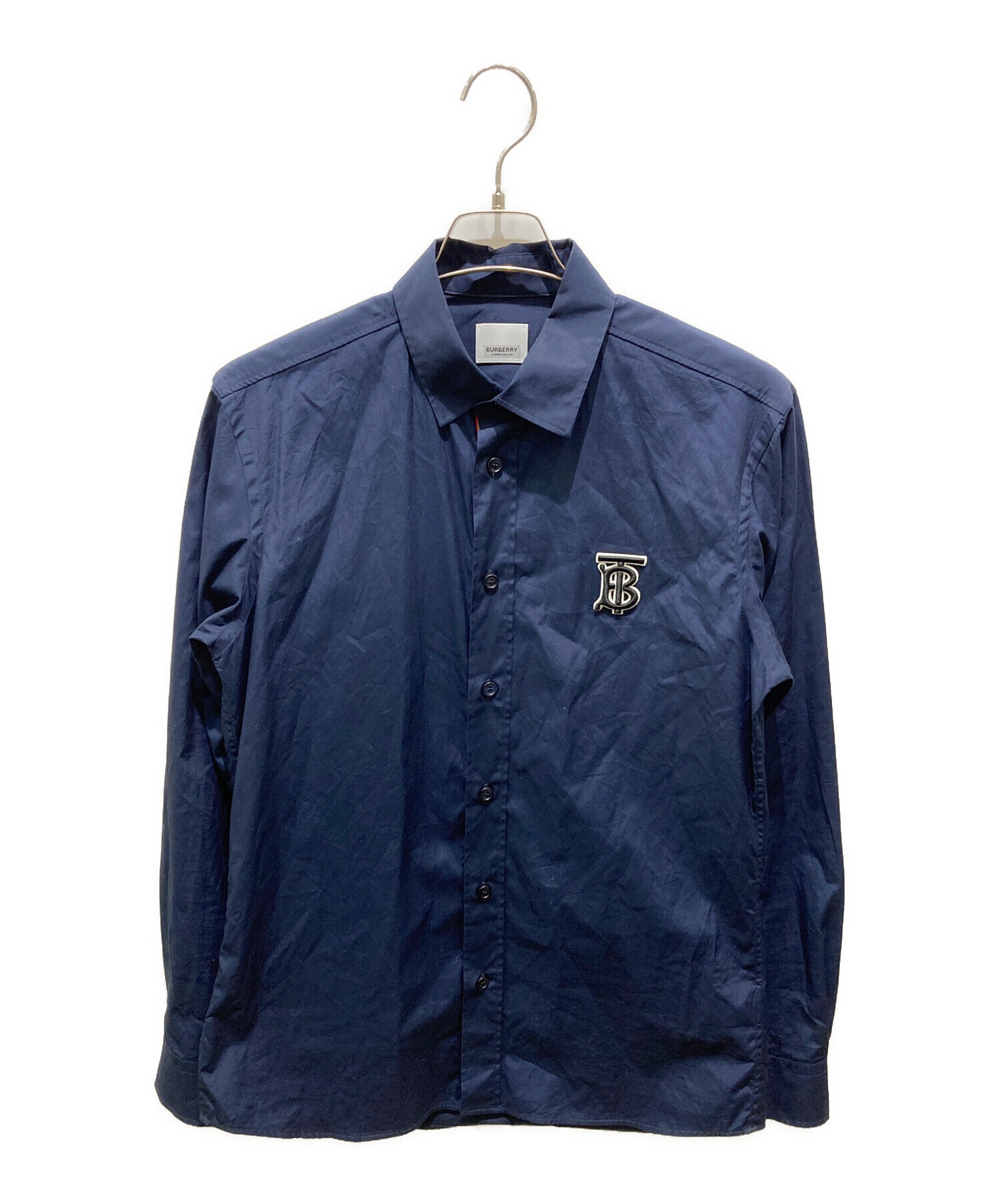 【送料無料】【美品】バーバリープローサム/刺繍花柄シャツ ブラウス 長袖 刺繍シャツ トレンド 刺繍 花柄 小花 ボヘミアン