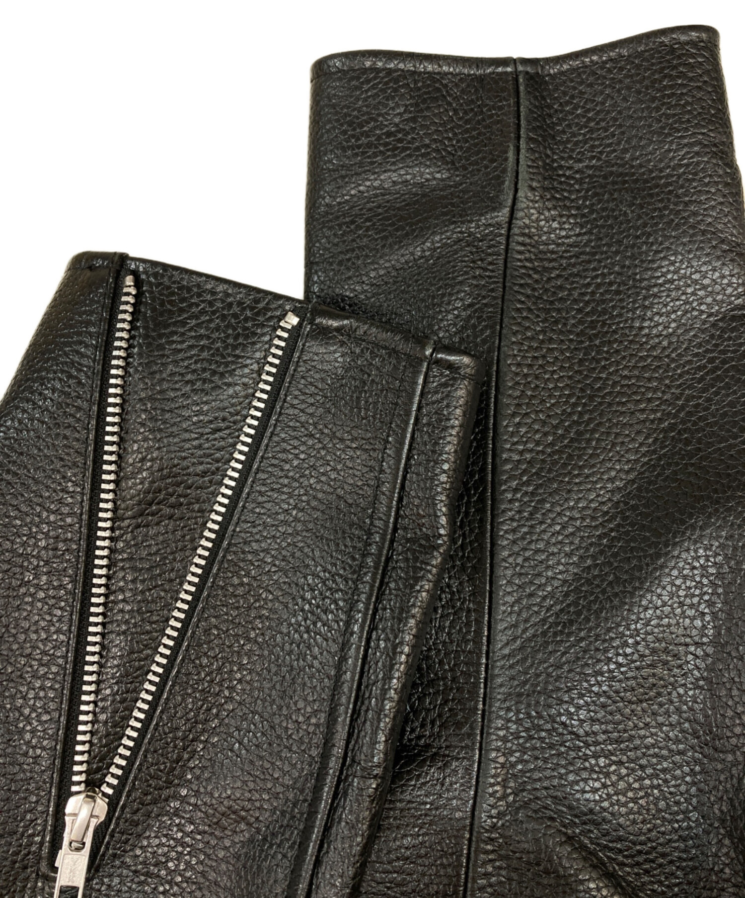 L VIVA STUDIO ライダース ビバスタジオ カーフレザージャケット VEGAN