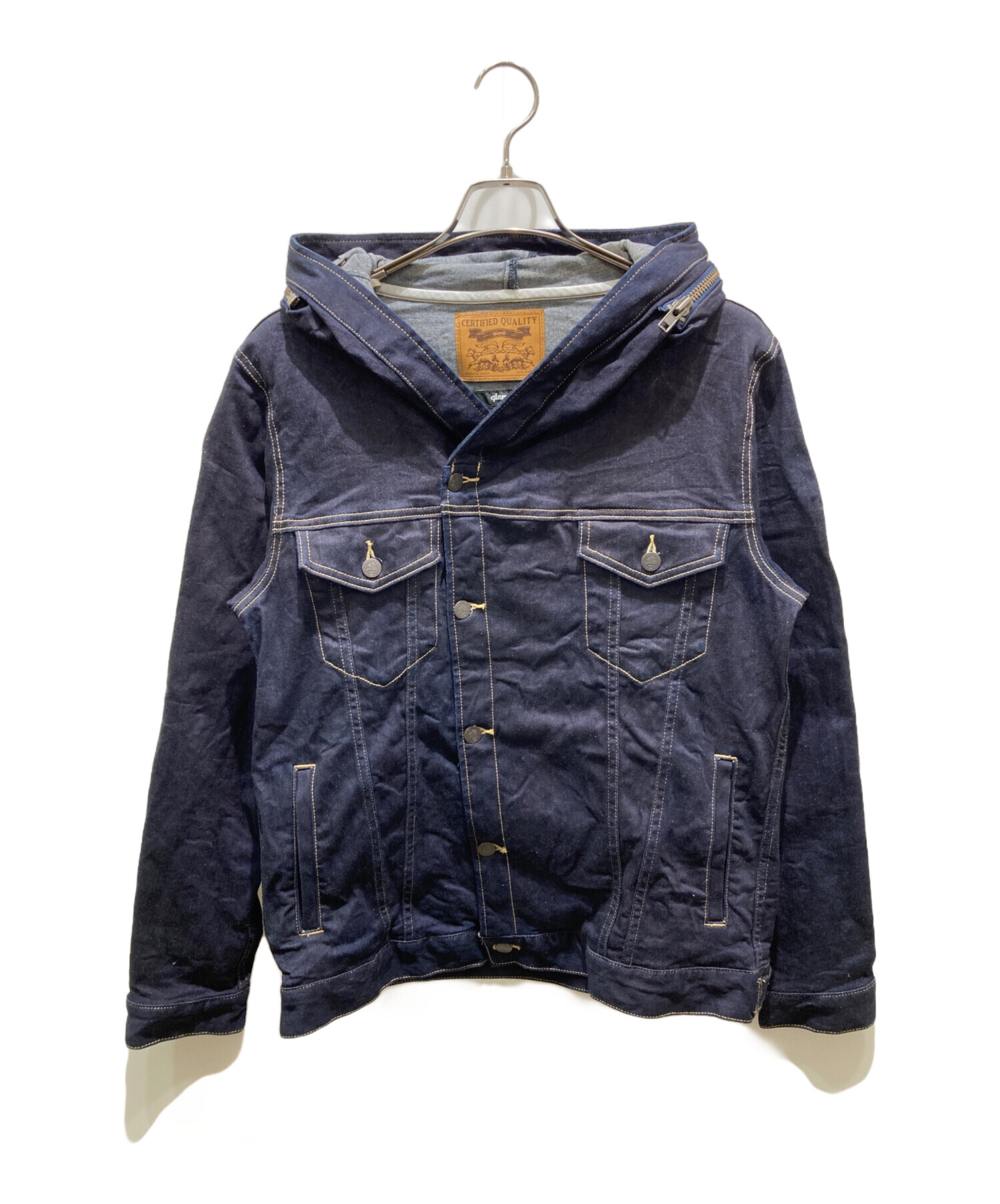 glamb Carol Denim JKT INDIGO LIGHT INDIGO DENIM JACKET