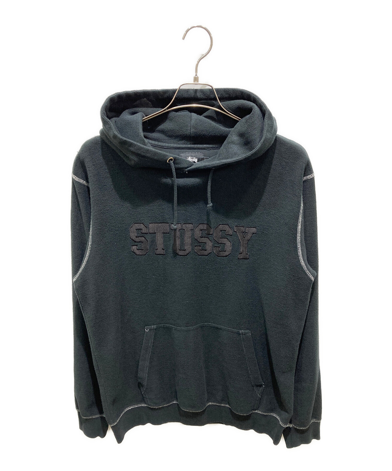 中古・古着通販】stussy (ステューシー) プルオーバーパーカー 